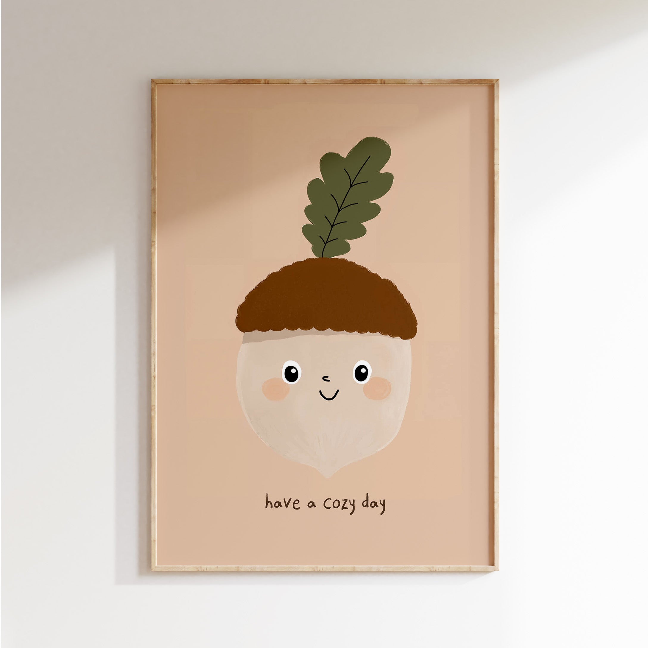 Kinderkamer print - Have a cozy day