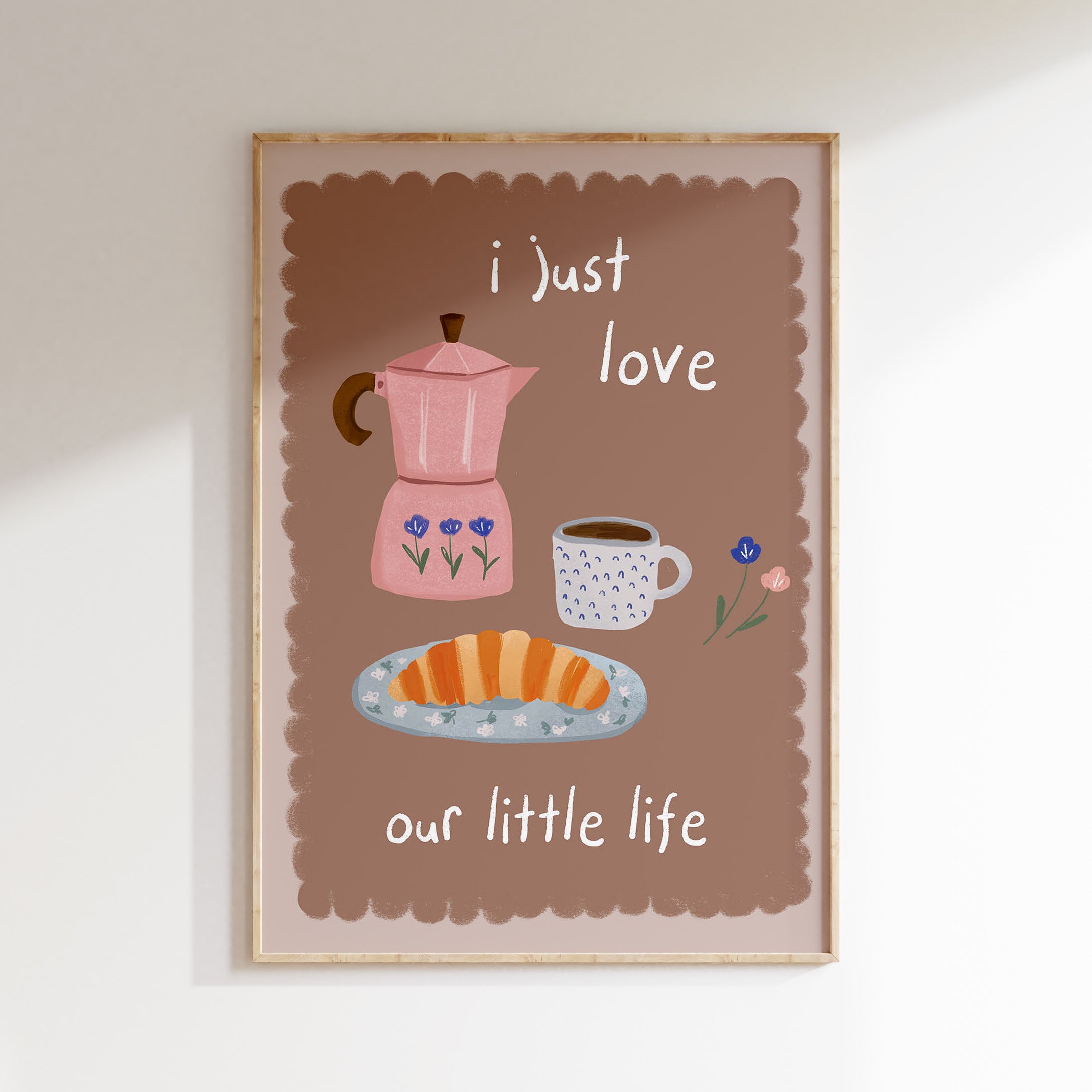 Kinderkamer print - I Just Love Our Little Life