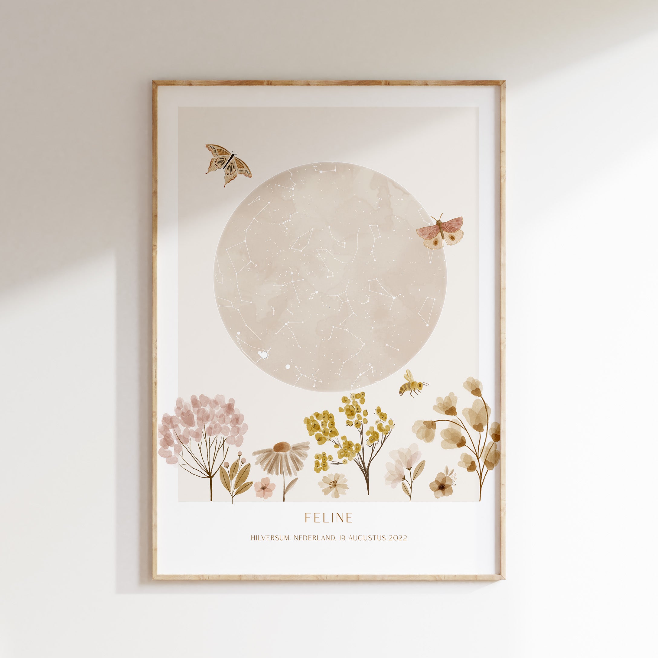 Sterrenhemel poster - Vintage Garden