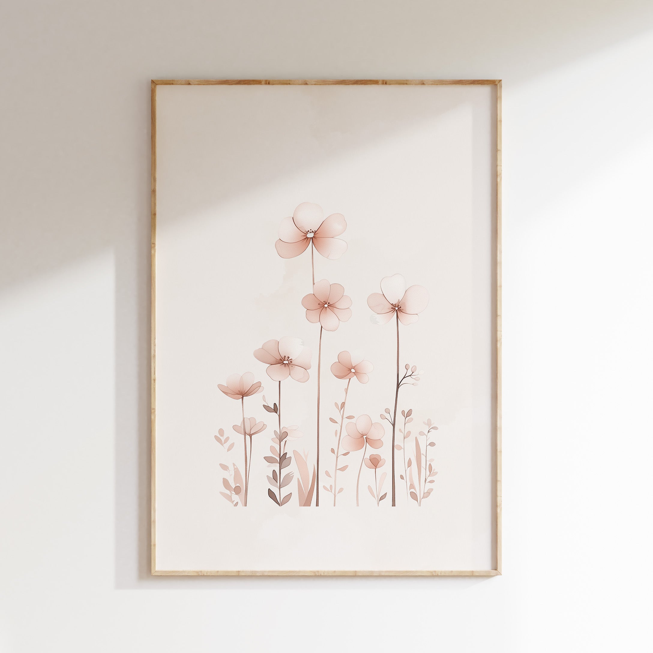 Children's room poster - Flowers | Unicorns & Fairies