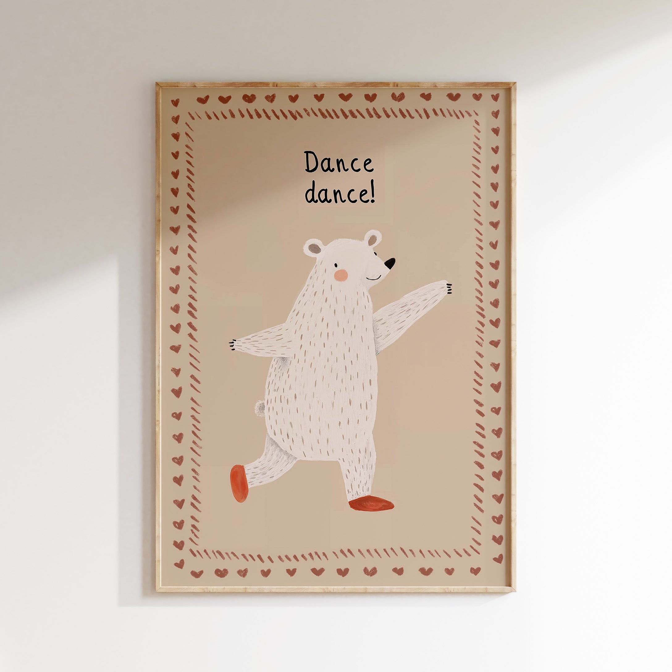 Kinderkamer print - Dance dance beer