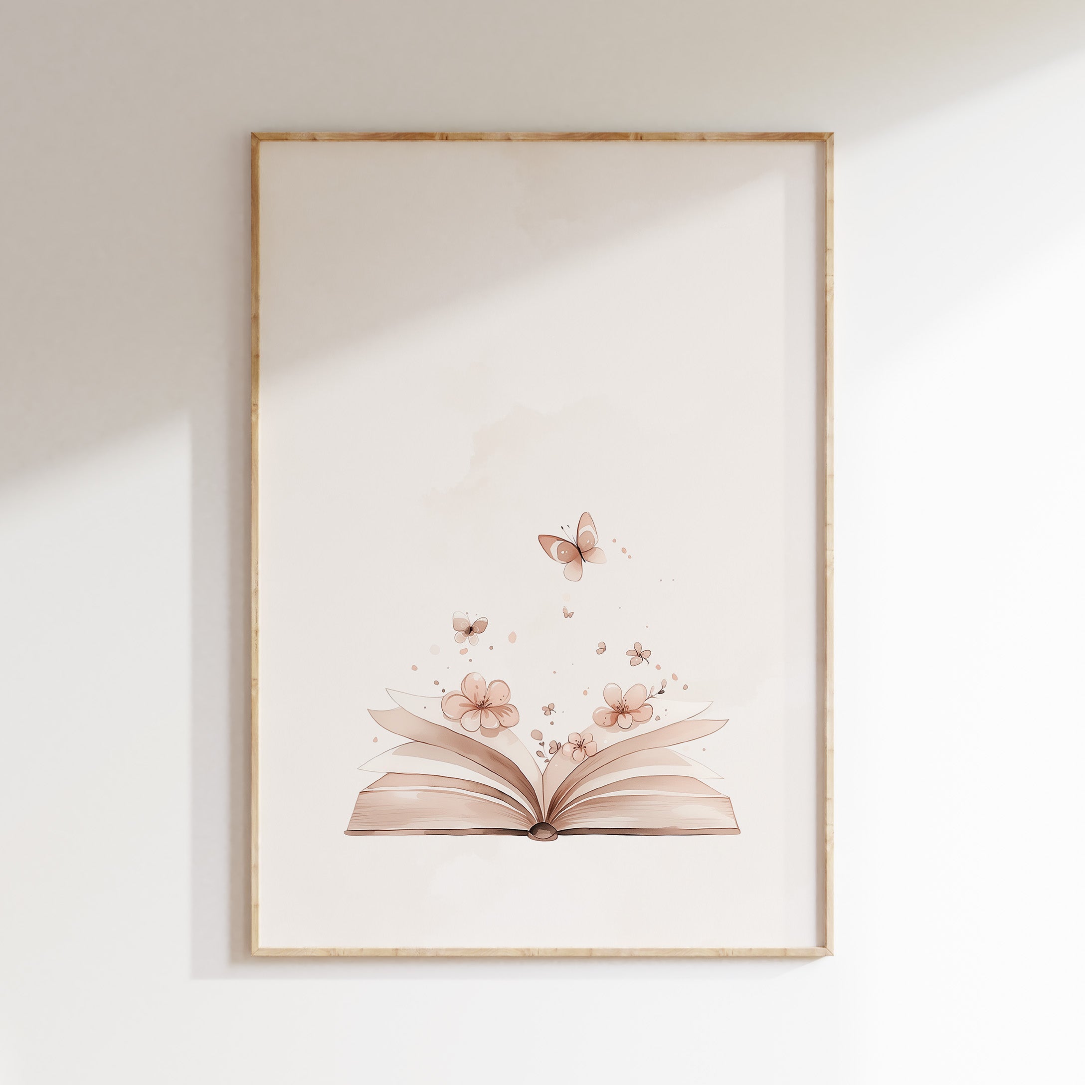 Children's room poster - Magical book | Unicorns & Fairies