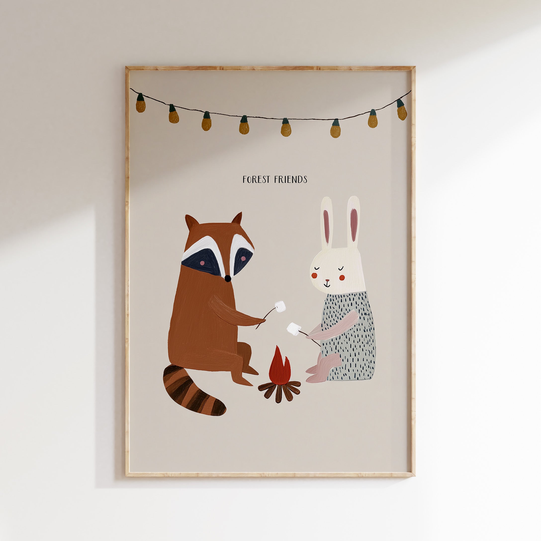 Kinderkamer print - Forest Friends