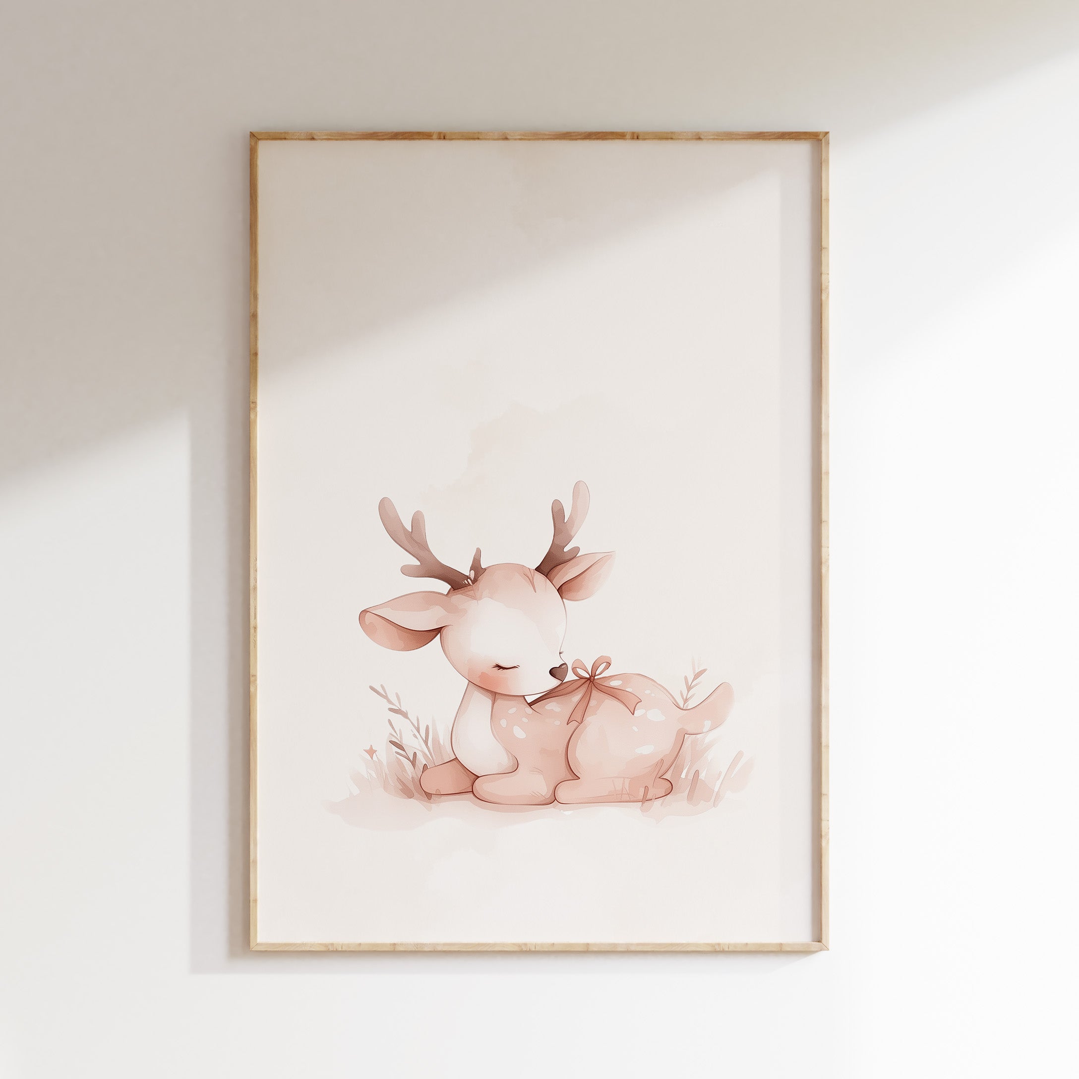 Children's room poster - Deer | Unicorns & Fairies