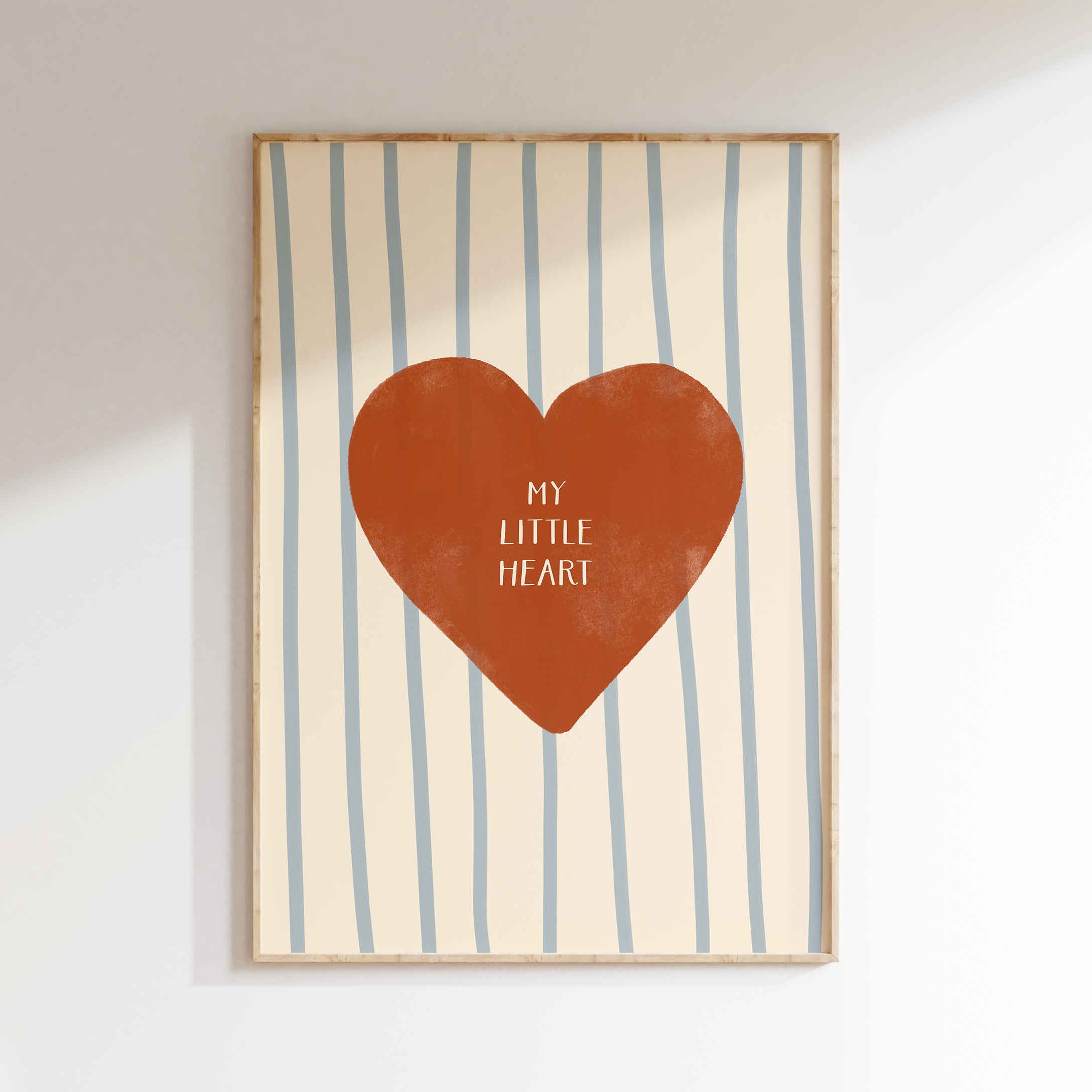 Kinderkamer print - My little heart