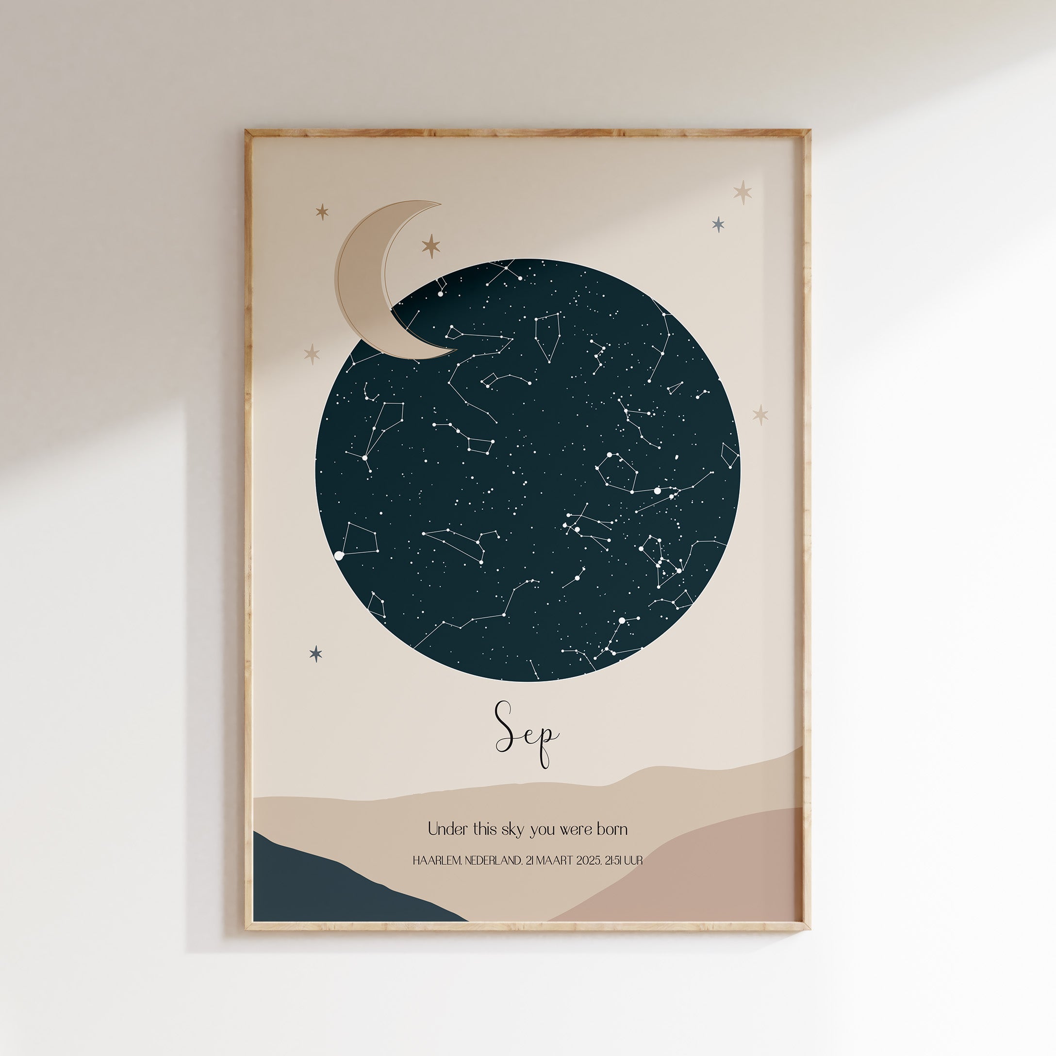 Sterrenhemel poster - NIGHT SKY