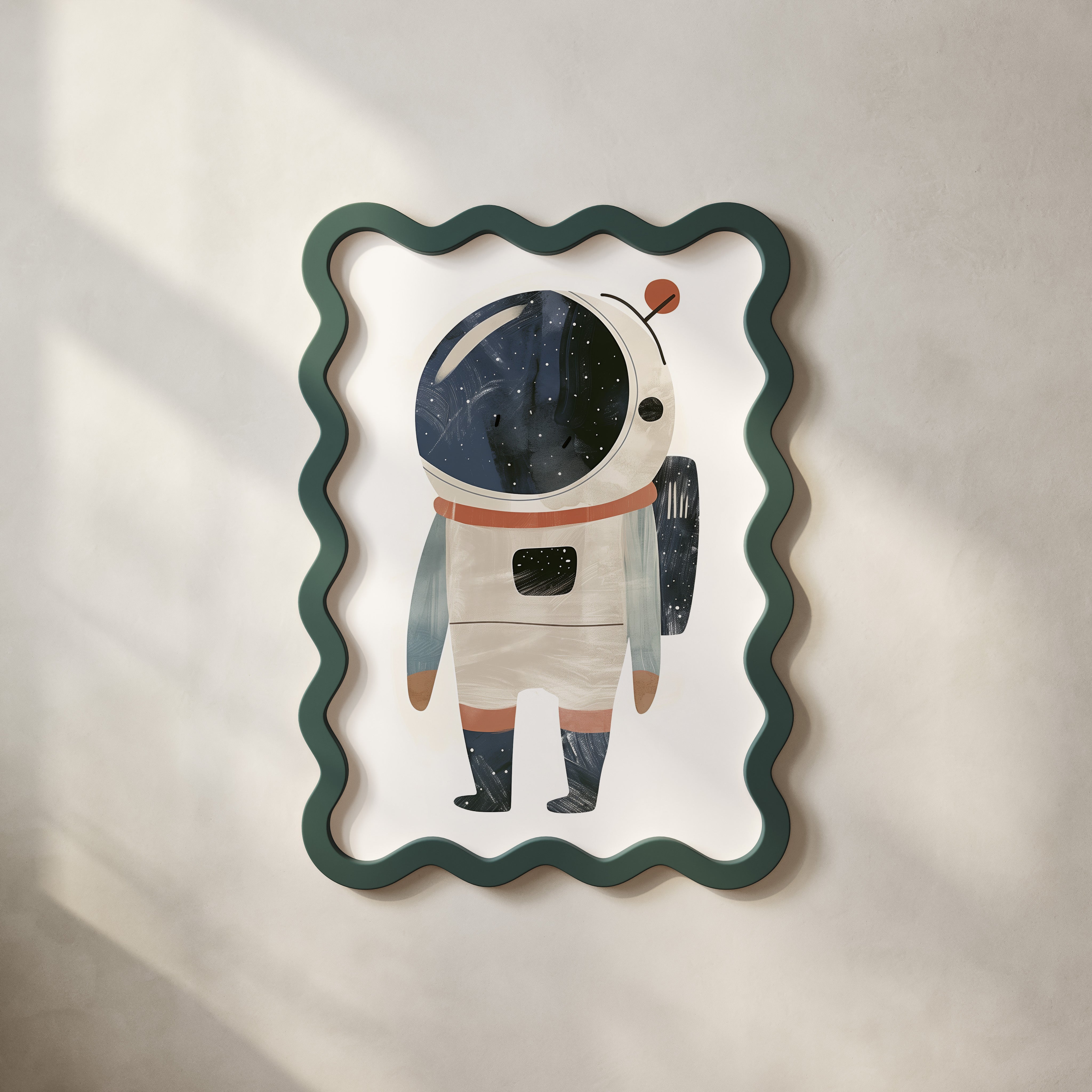 Kinderkamer print - Little Astronaut
