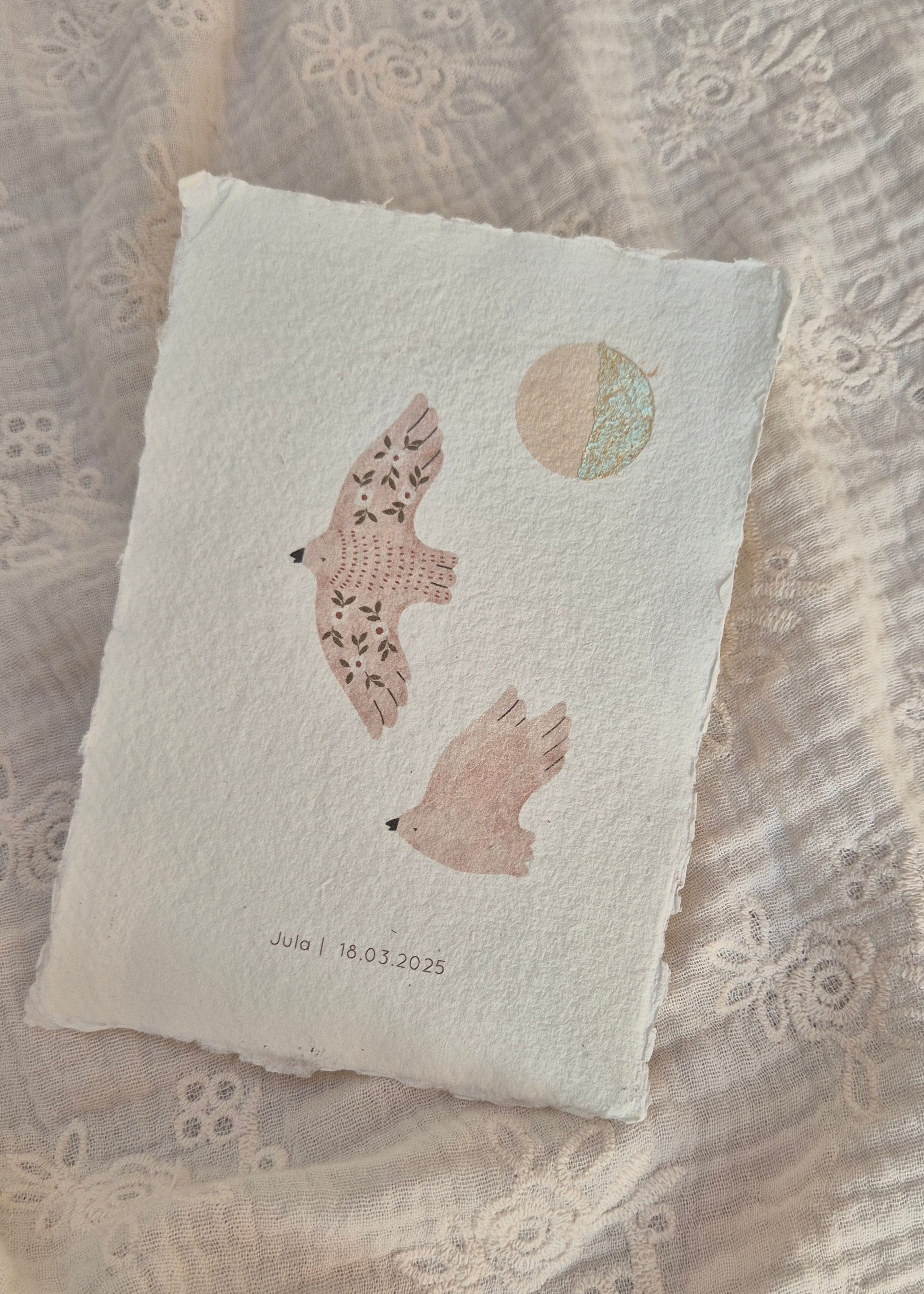 Maanstand poster - Birds