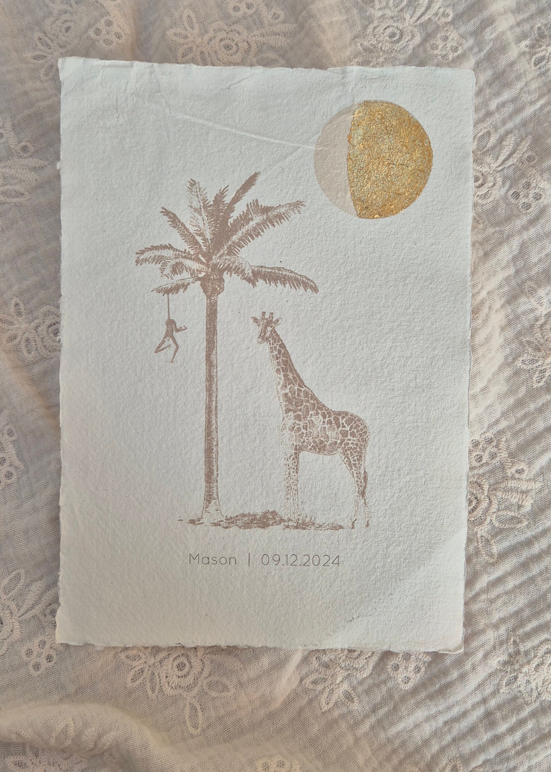 Maanstand poster - Jungle