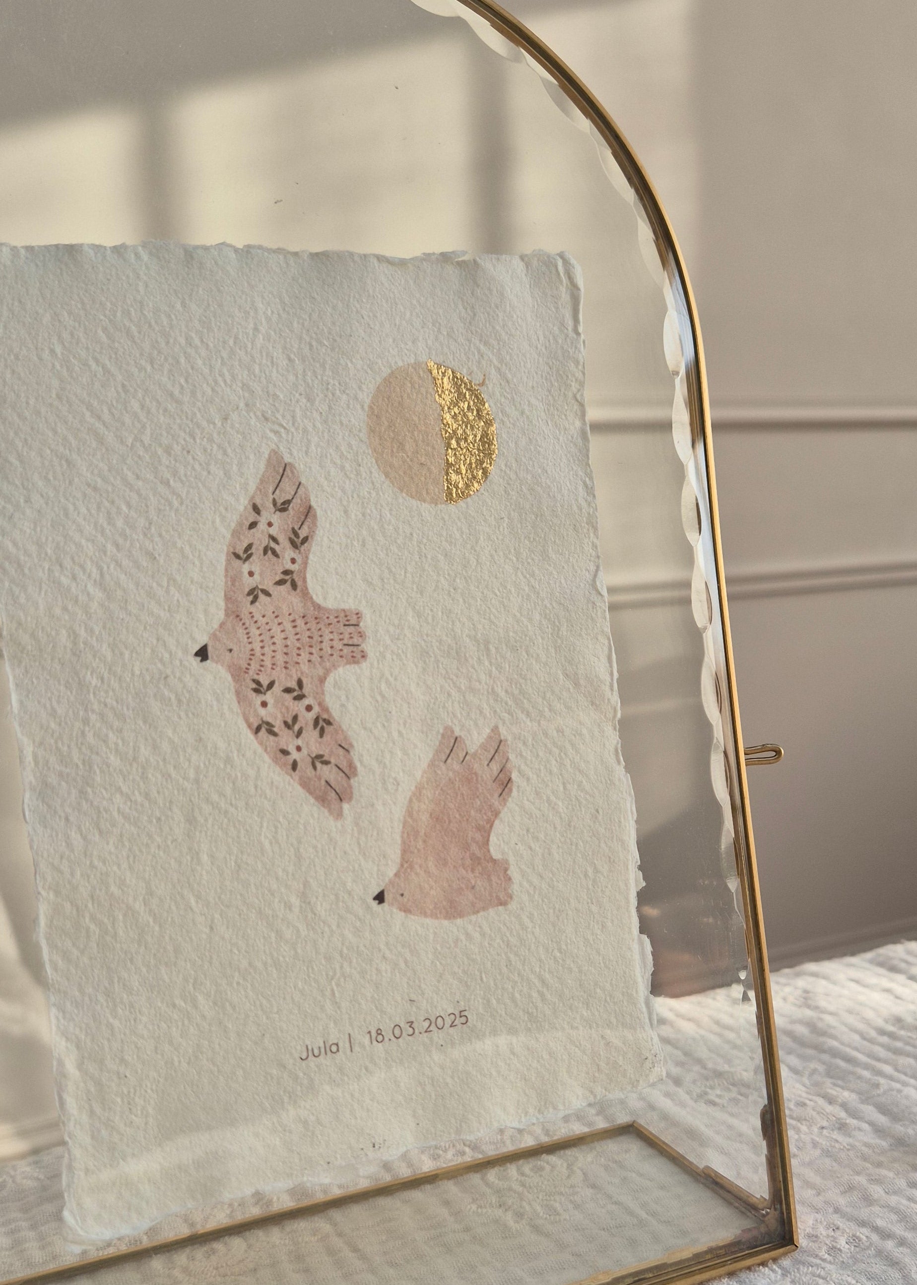 Maanstand poster - Birds