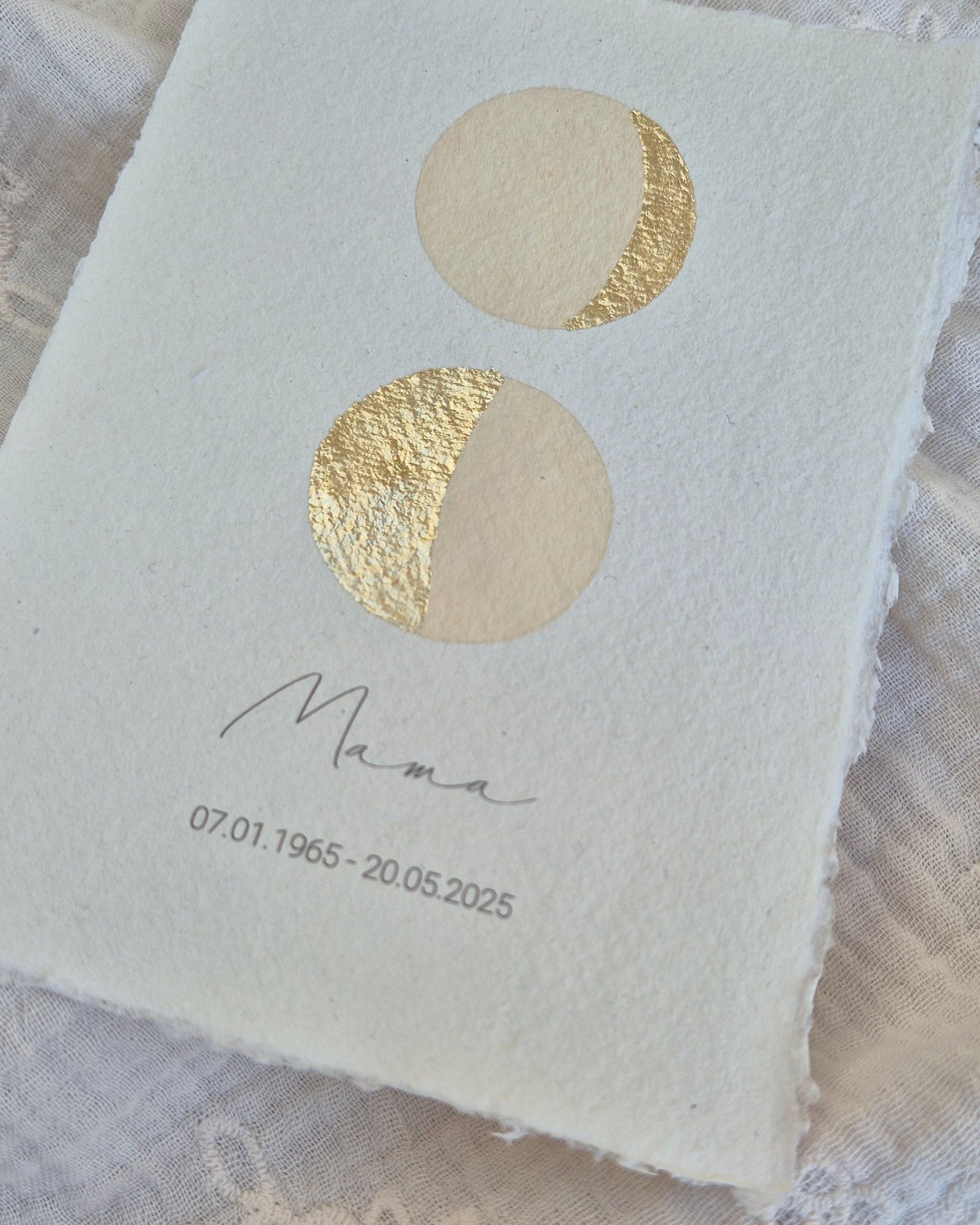 Gedenk maanstand poster