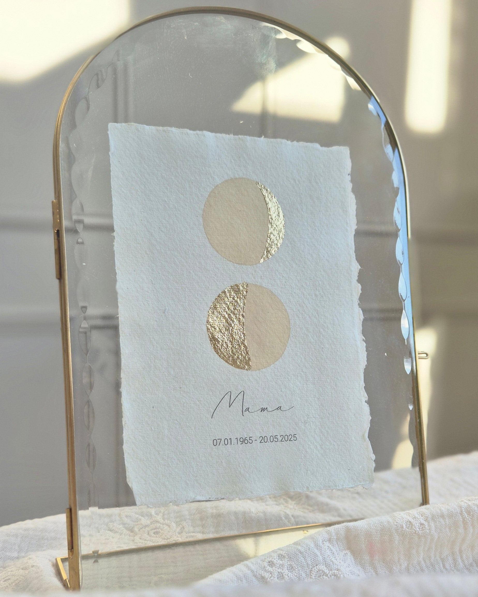 Gedenk maanstand poster