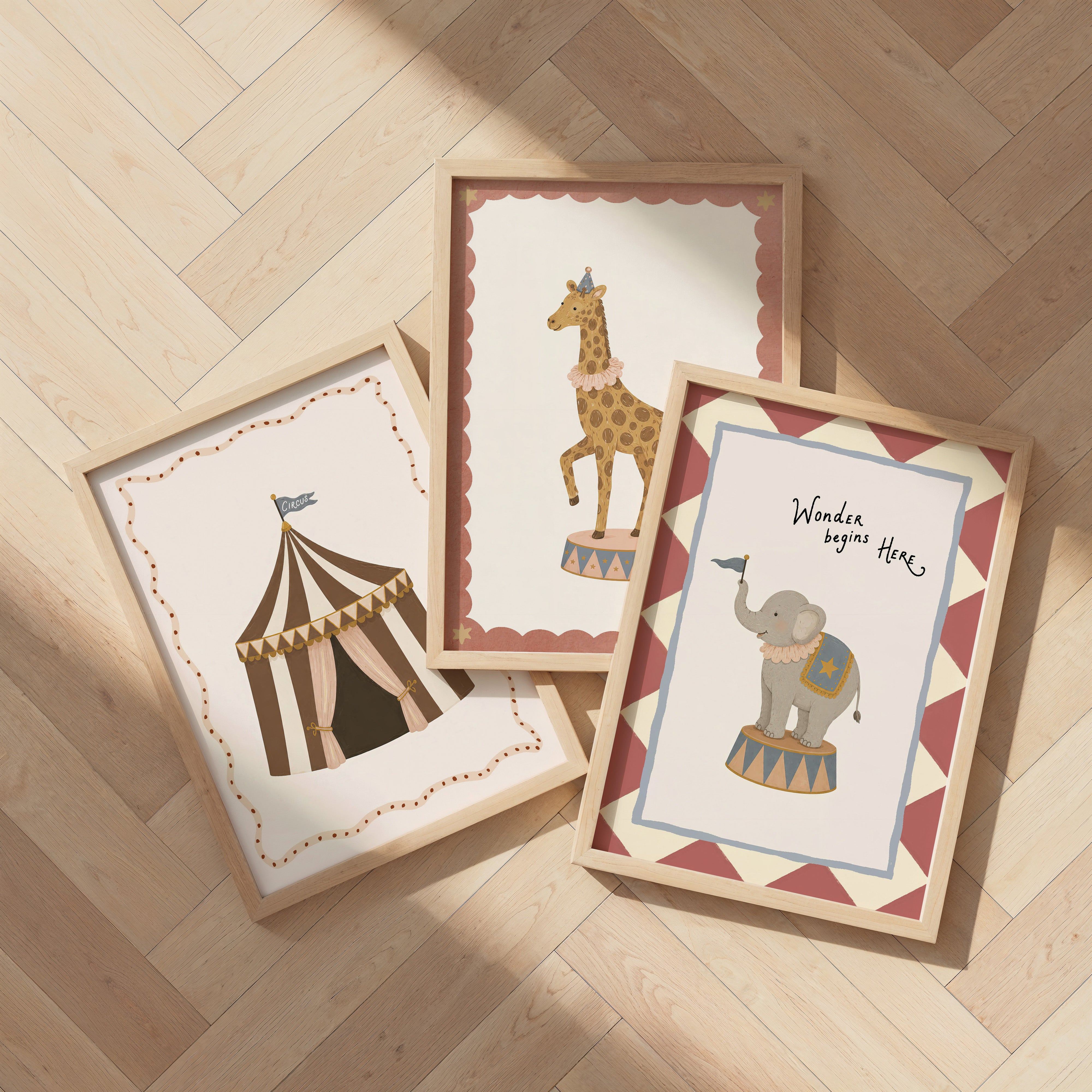Children's room poster - Je t'aime