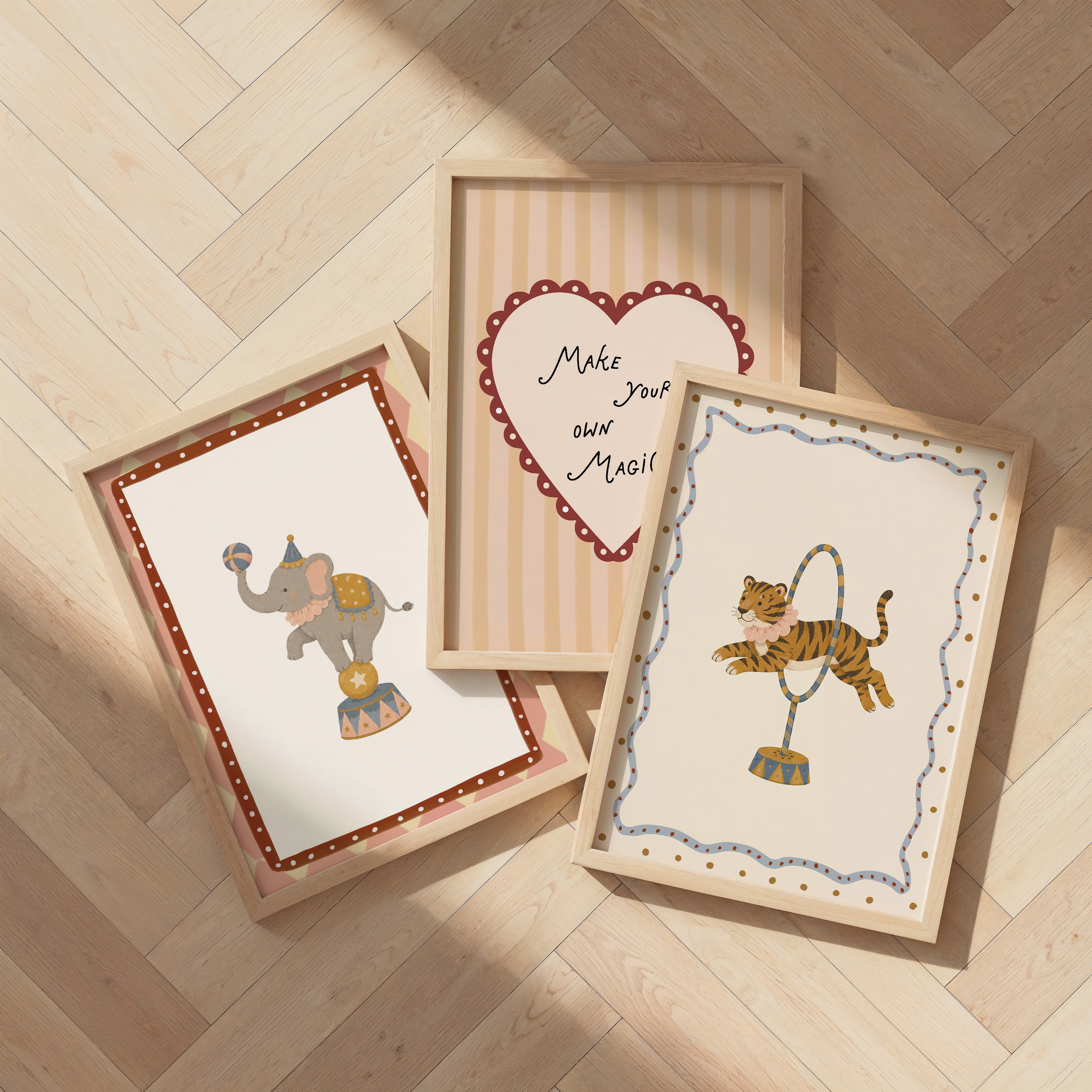 Children's room poster - Je t'aime