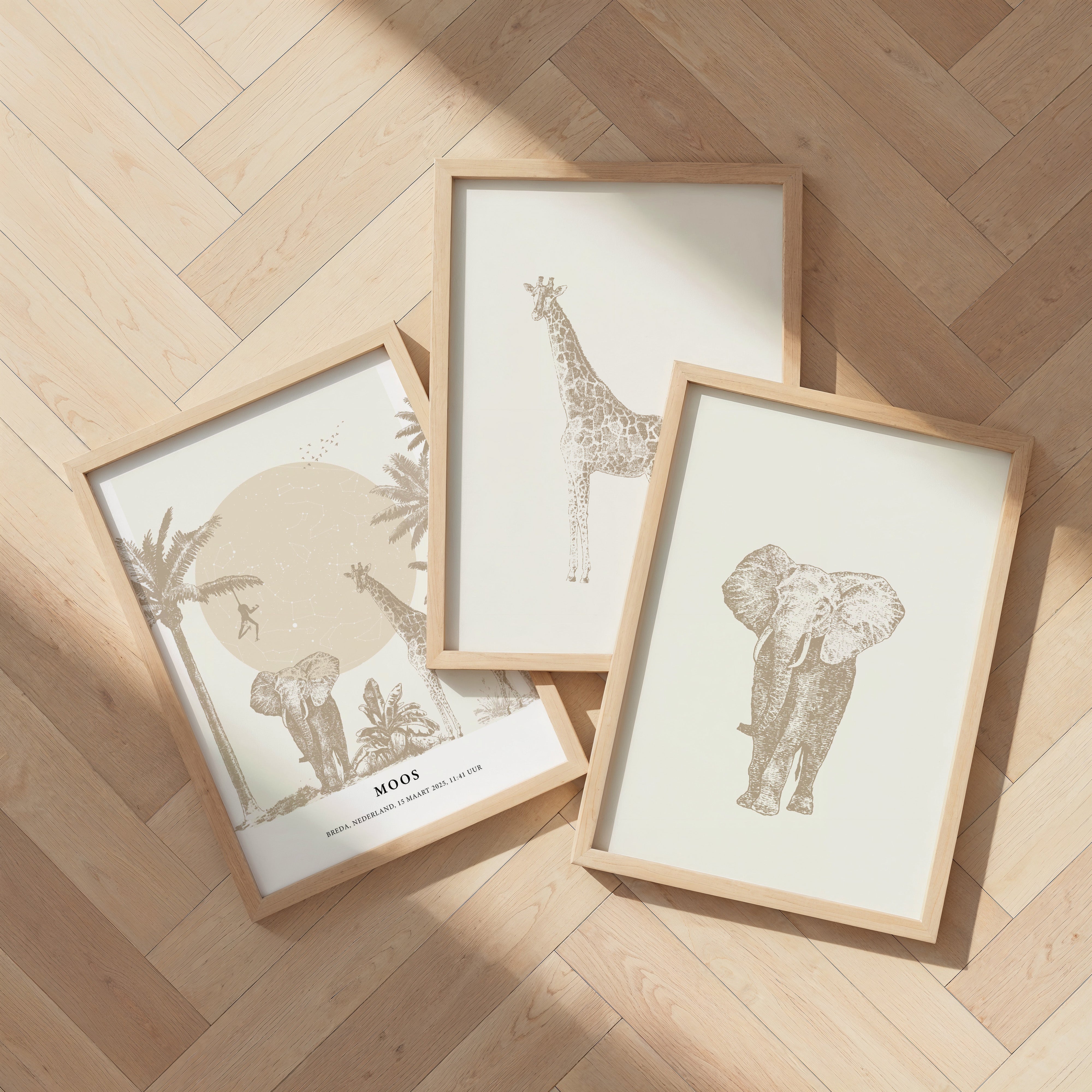 Children's room poster - Giraffe | Jungle