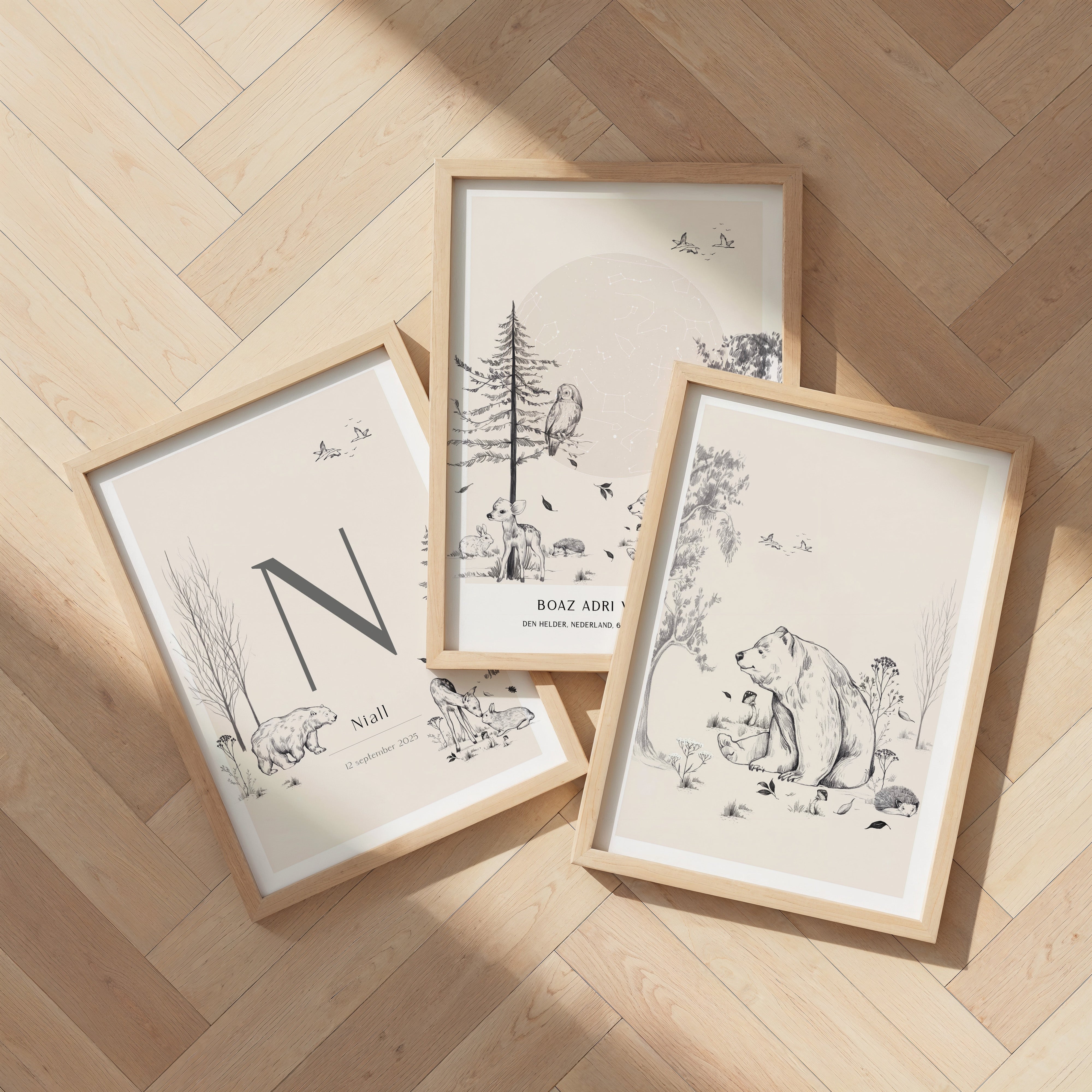 Geboorteposter Into the Forest