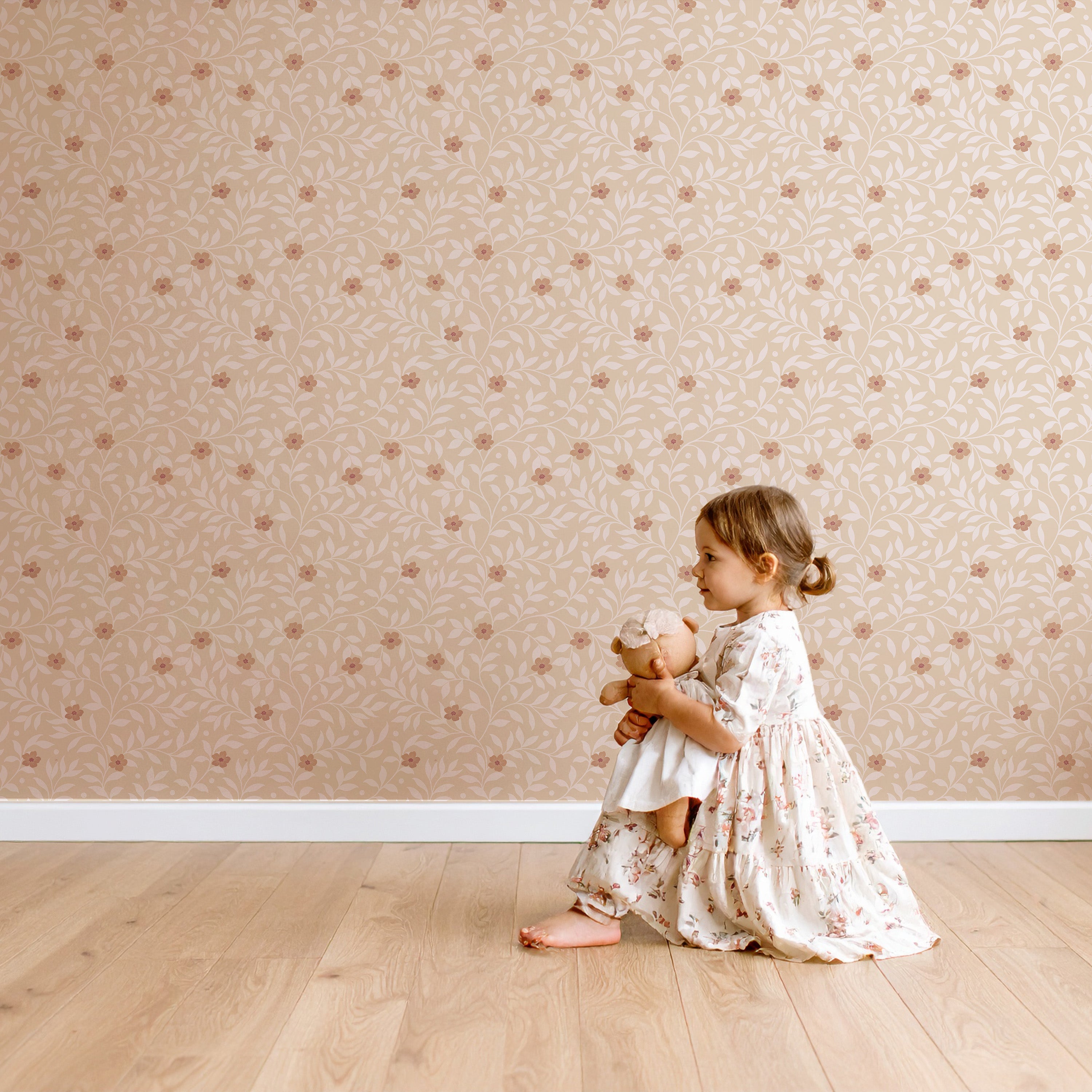 Wallpaper Vintage Flowers