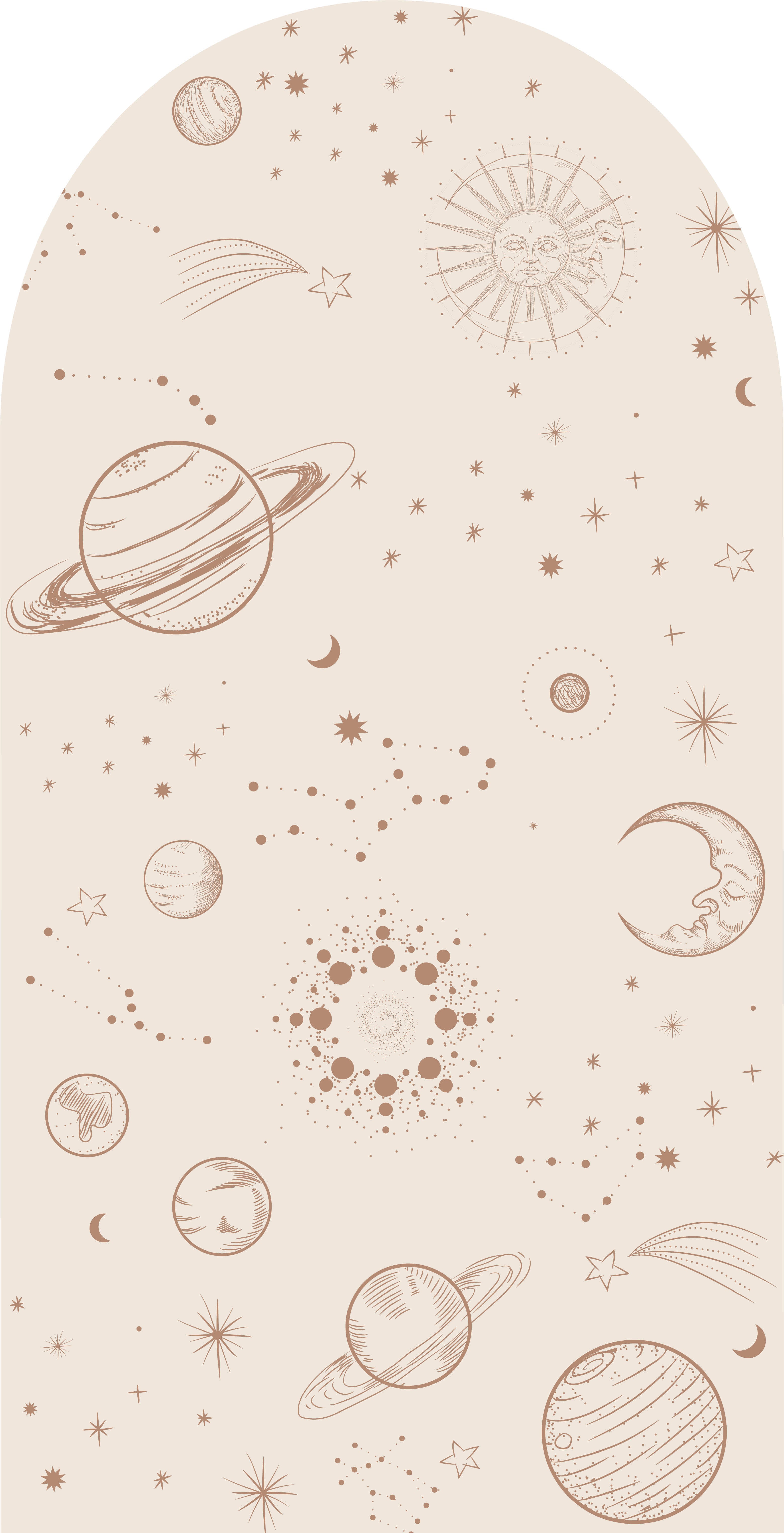 Behangboog - In de Ruimte | beige