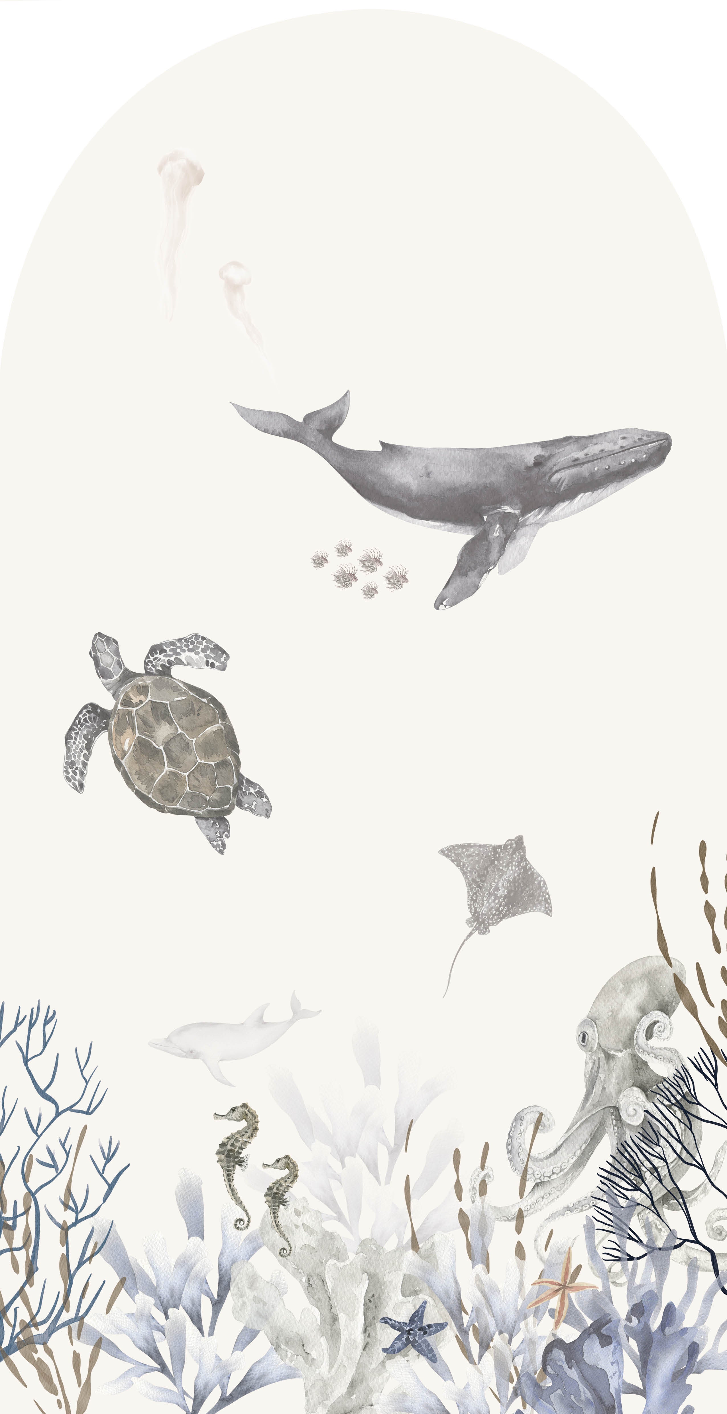 Behangboog - Under the Sea