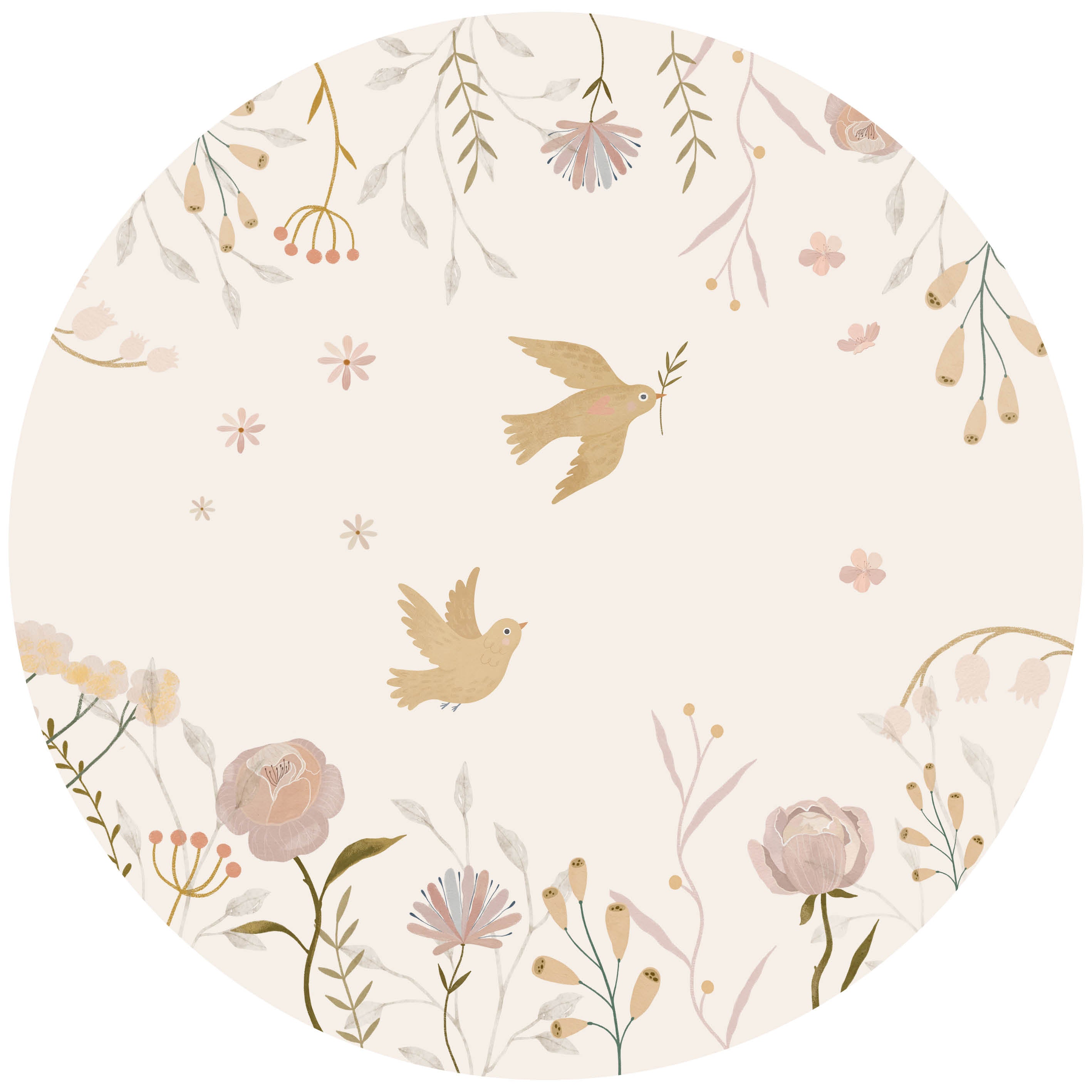 Behangcirkel - Garden Lullaby