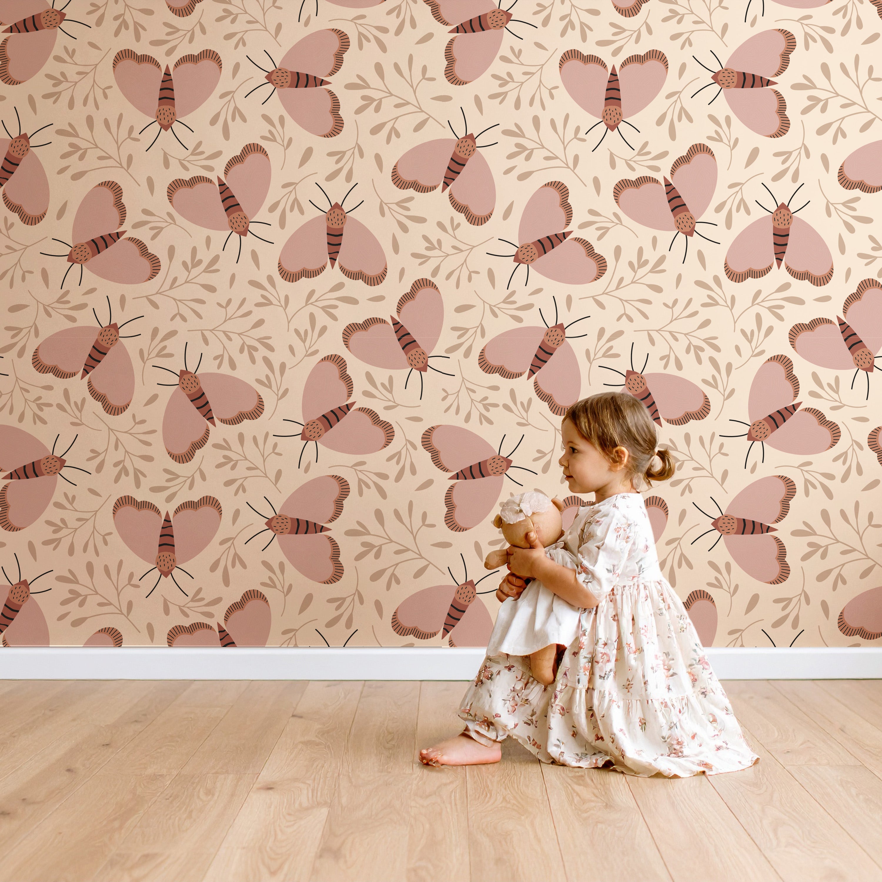 Wallpaper Moth - terra