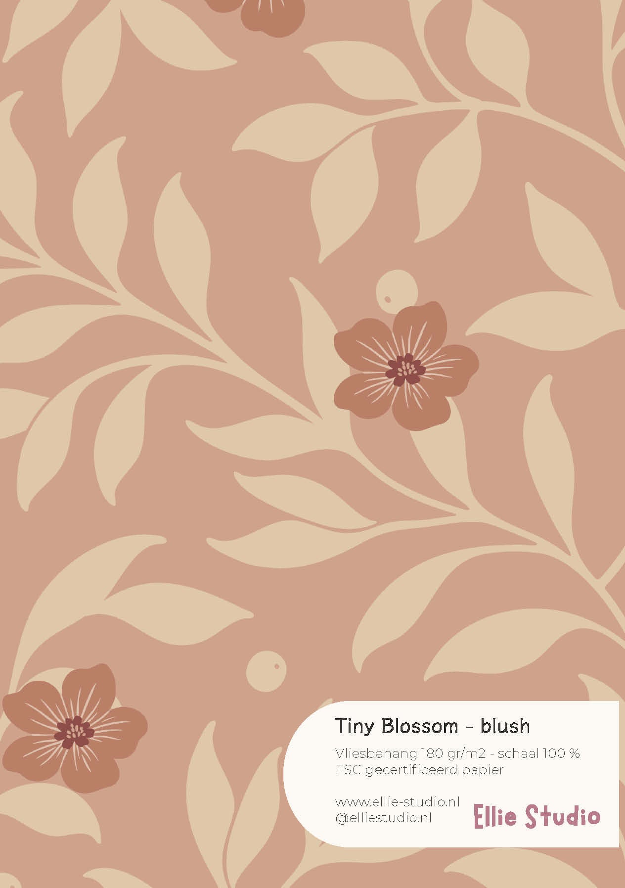 Wallpaper sample Checked check - Chocolate