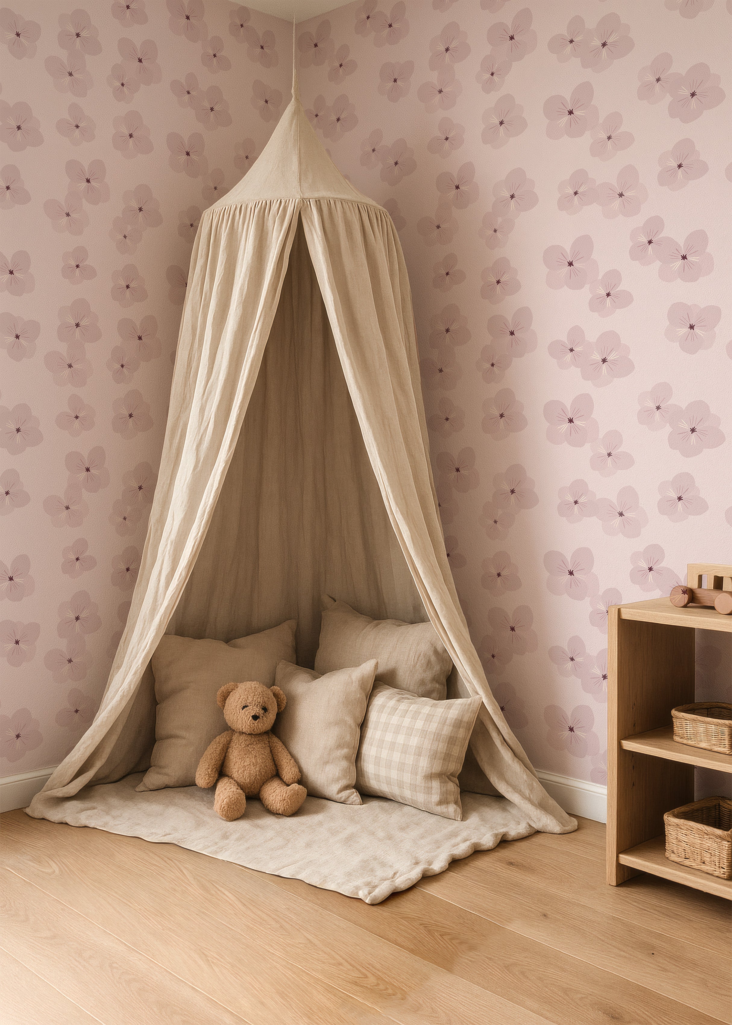 Wallpaper Vintage Flowers