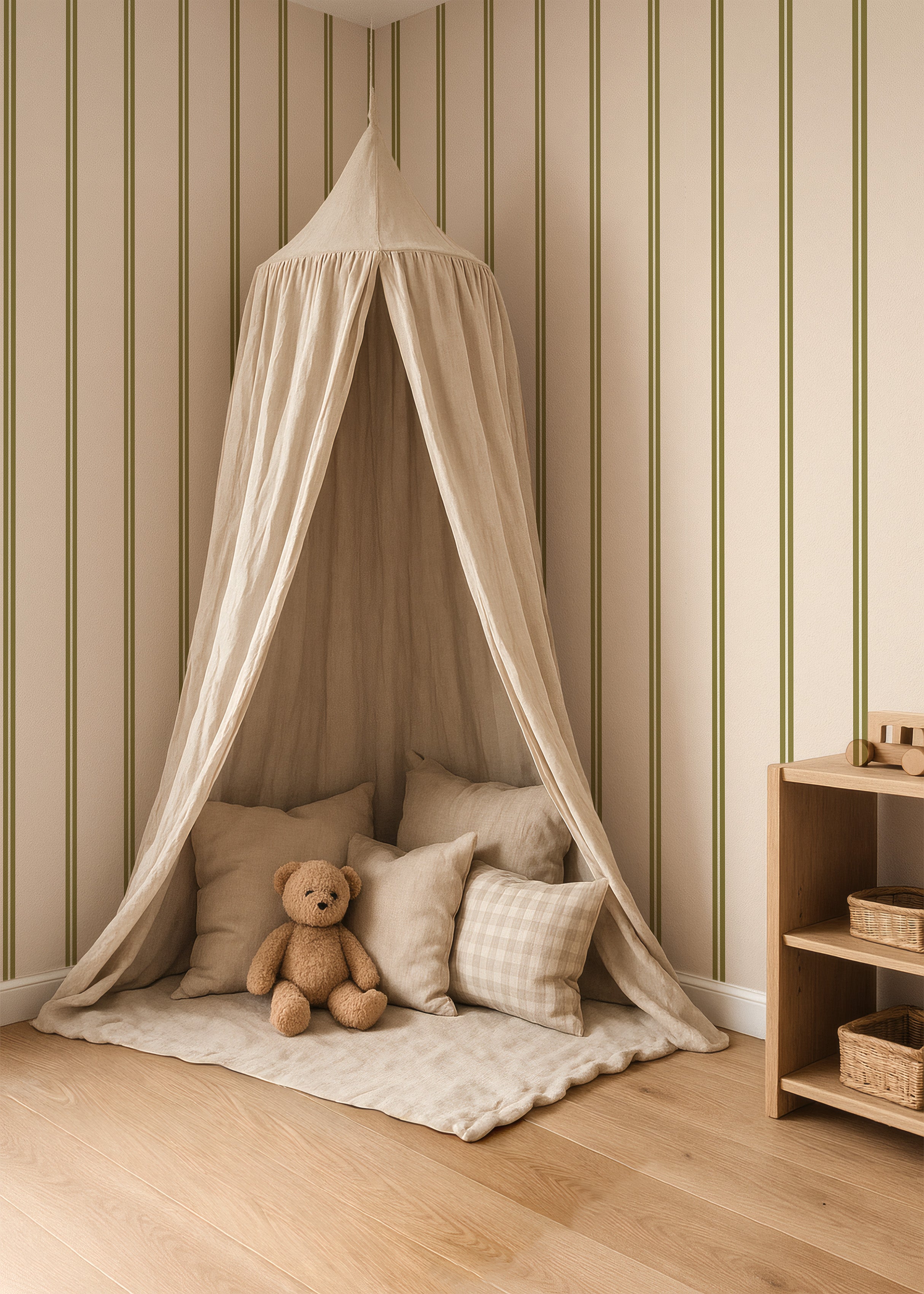 Wallpaper Twisty Twins - chocolate