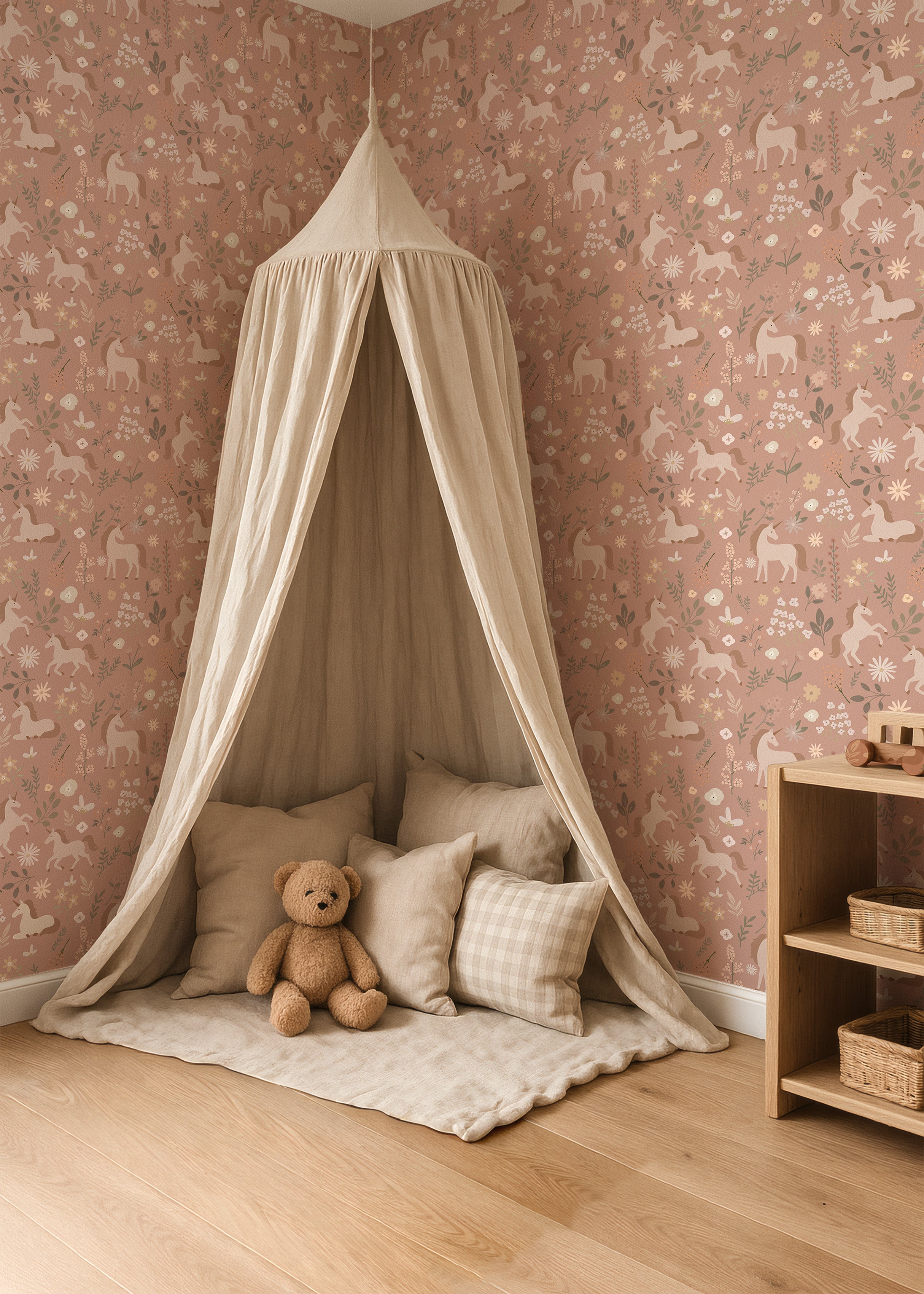 Wallpaper Vintage Flowers