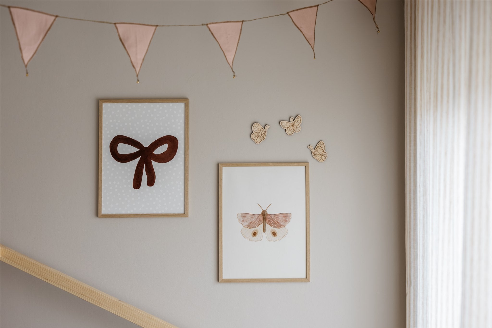 Retro kinderkamer poster - Strik