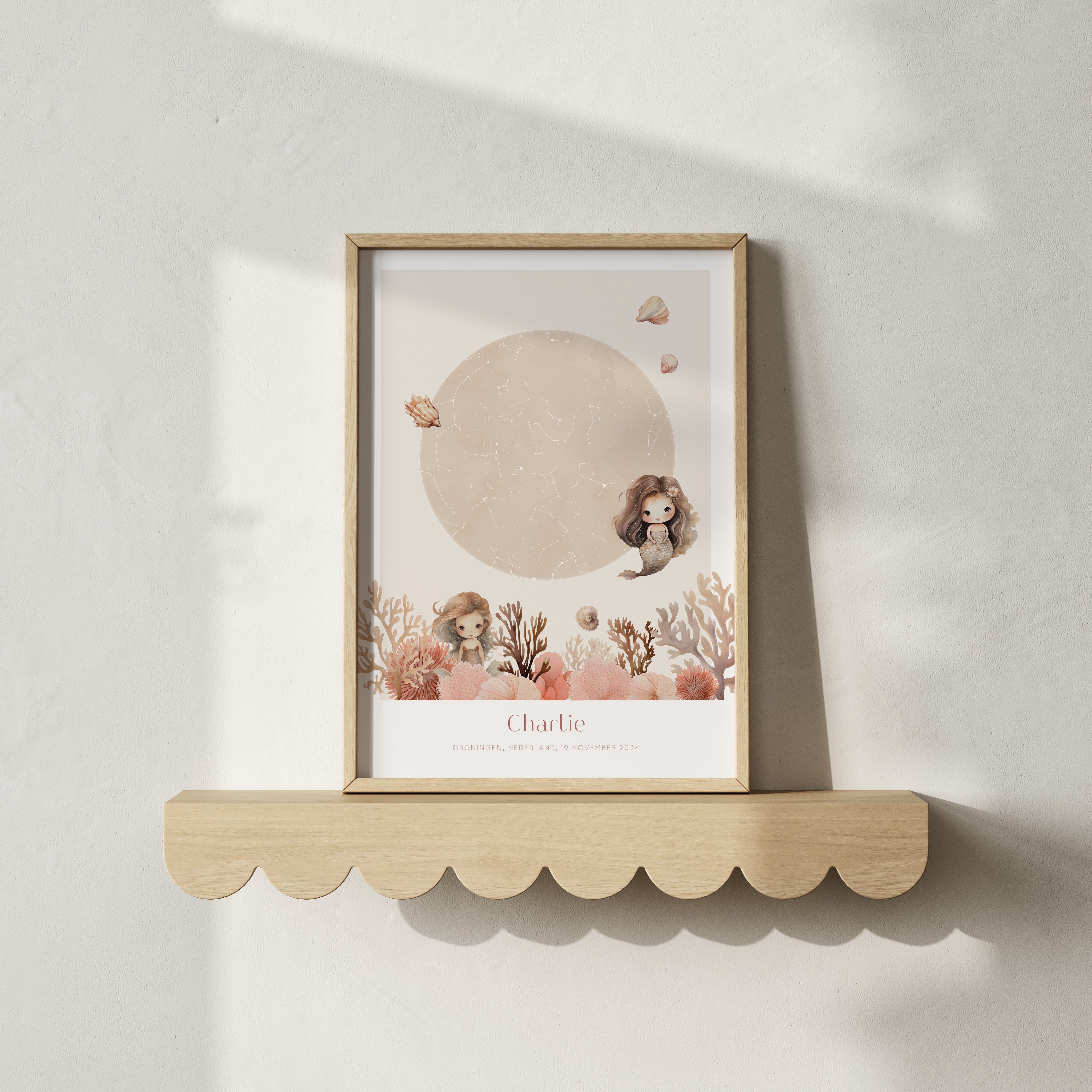 Sterrenhemel poster - Mermaids