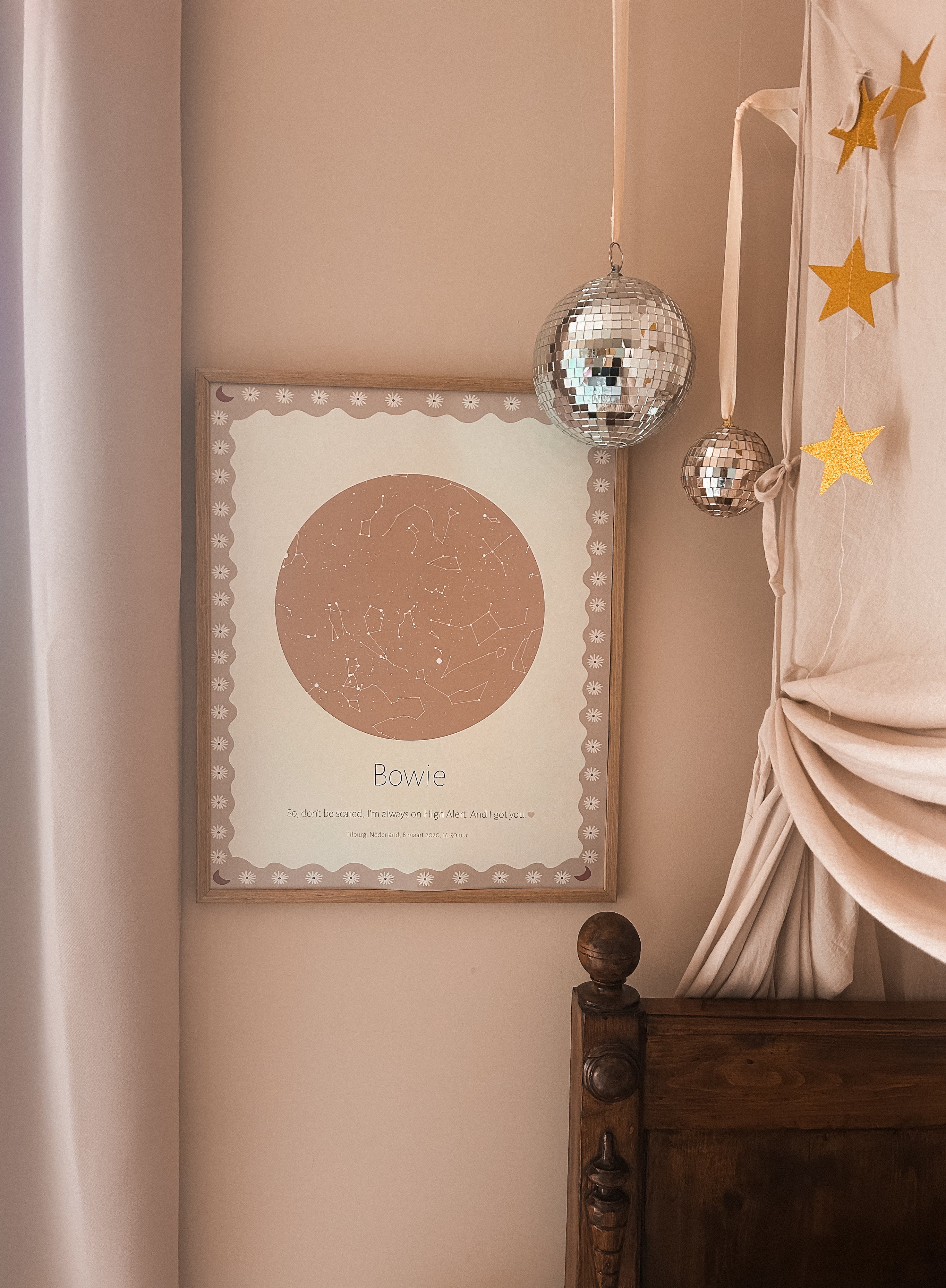 Starry sky poster - Blossom Sky