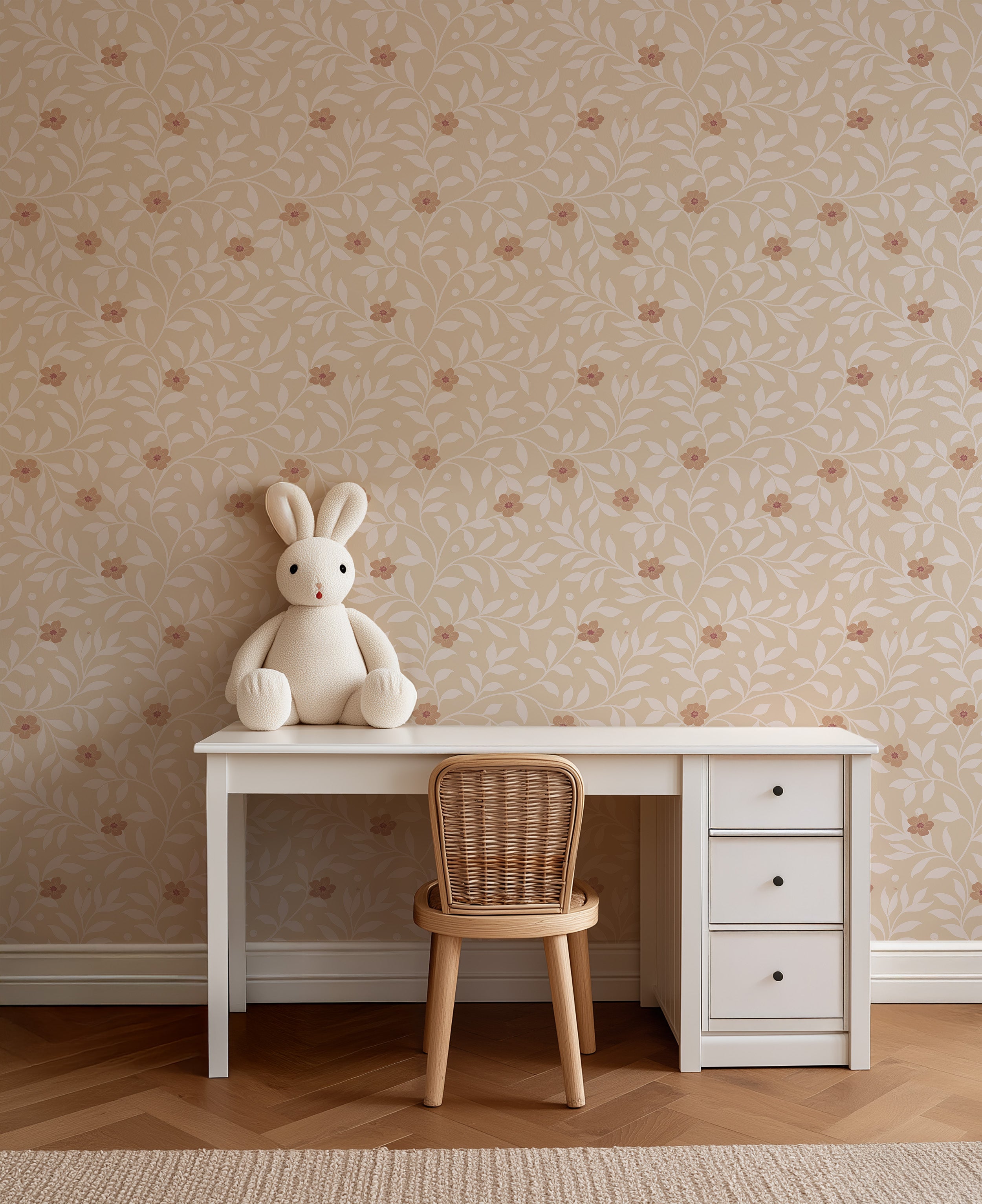 Wallpaper Vintage Flowers