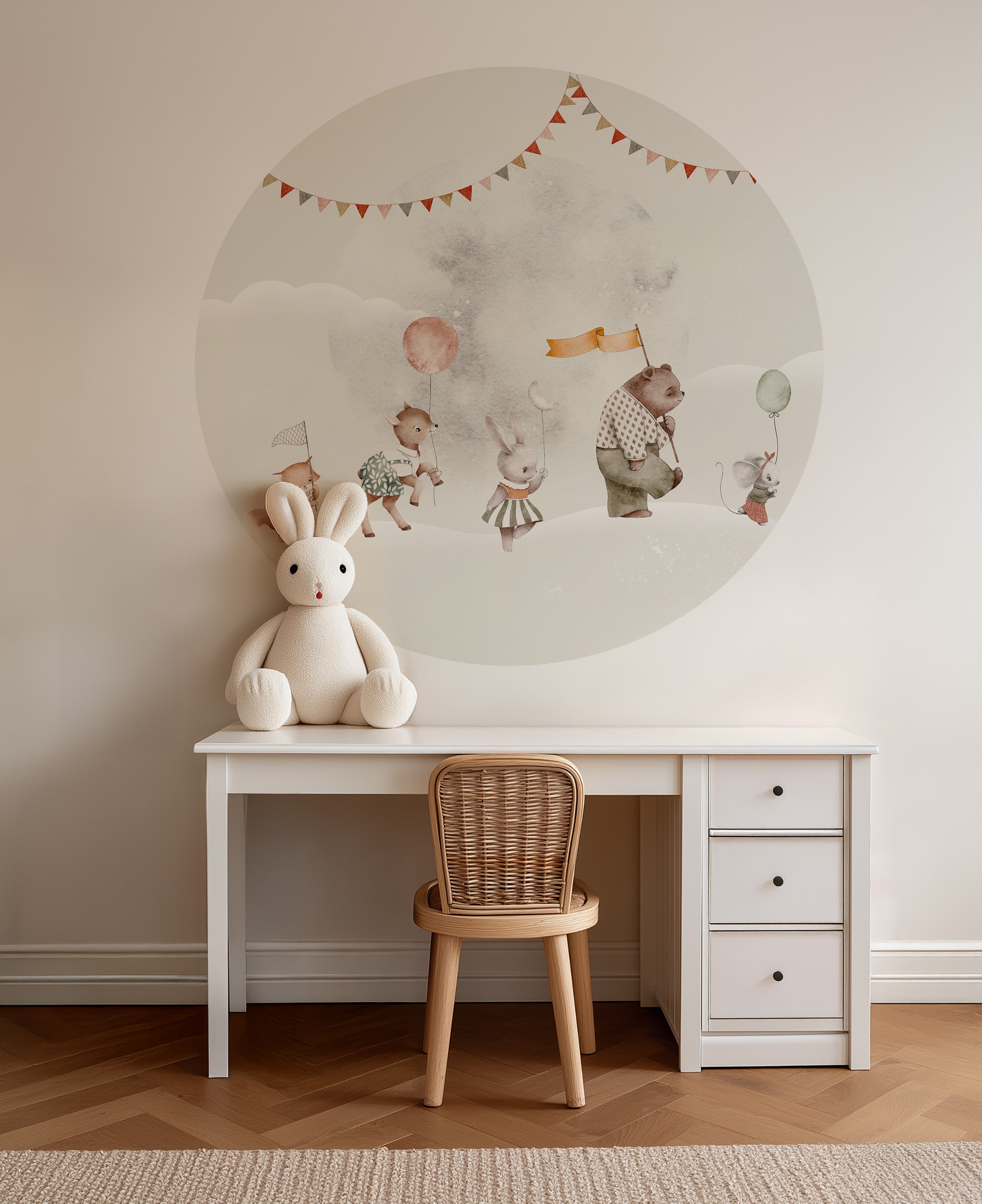 Wallpaper Circle - Night Parade