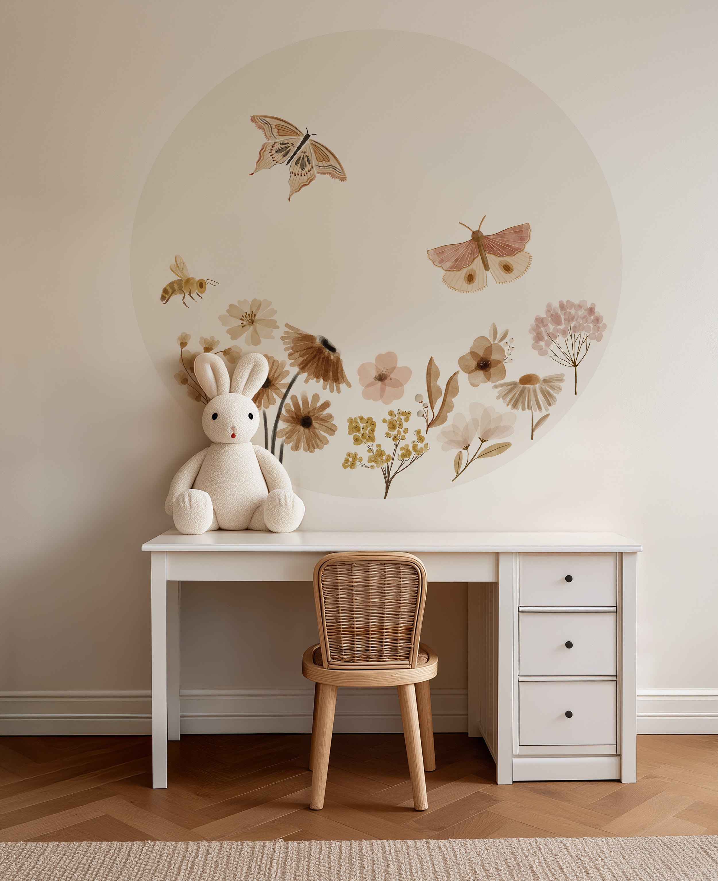 Wallpaper Circle - Vintage Garden