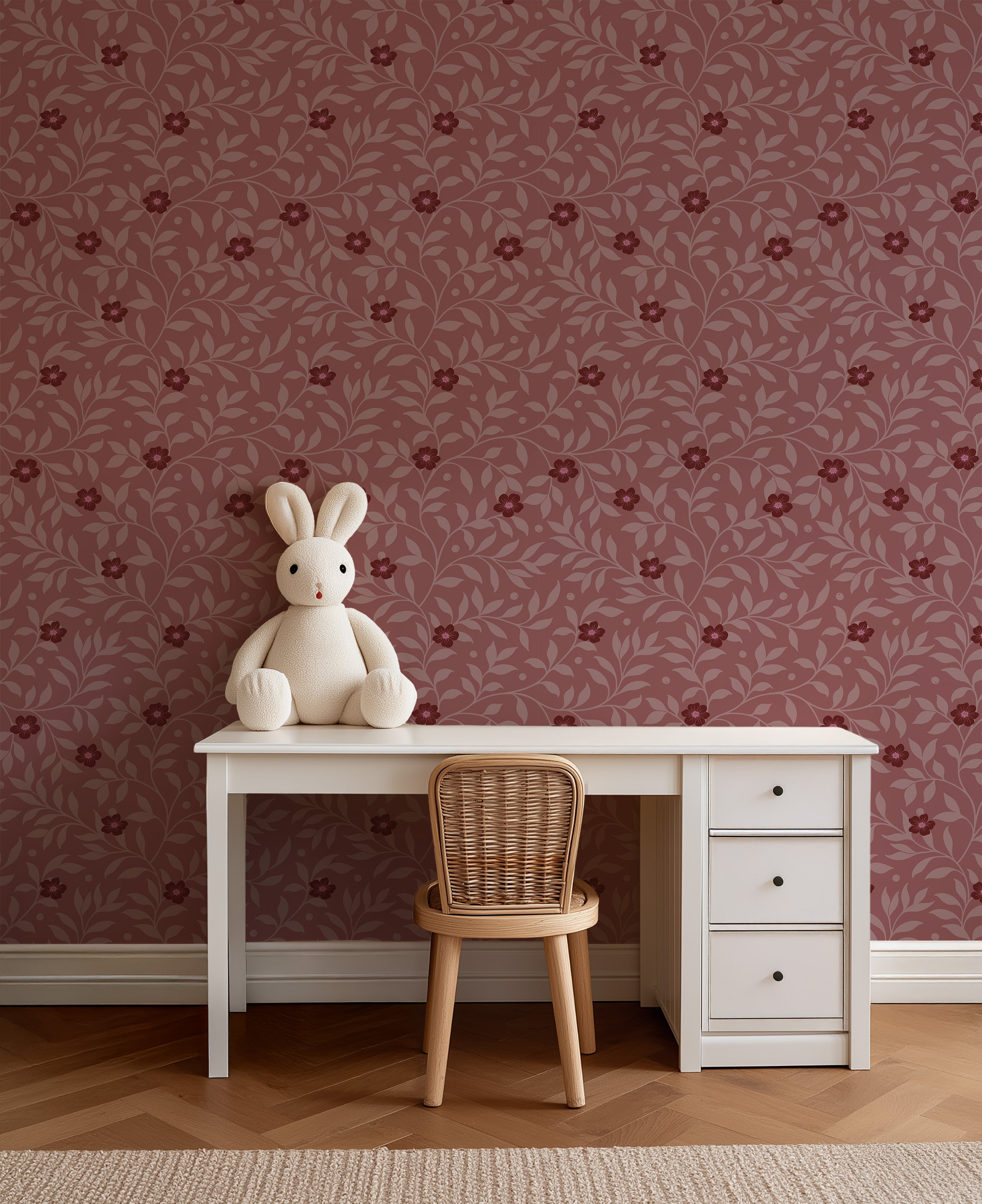 Wallpaper Vintage Flowers