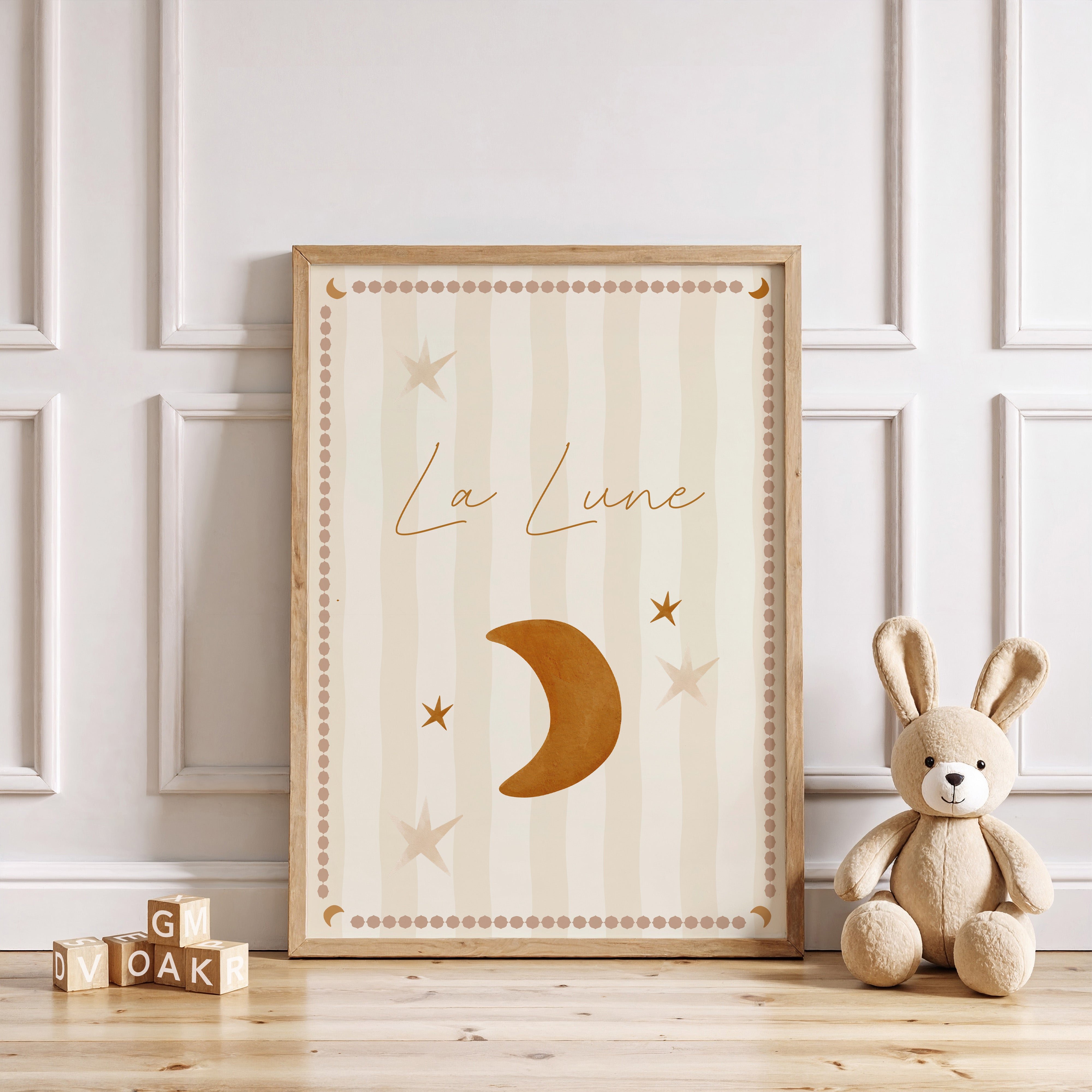 Kinderkamer print - La Lune