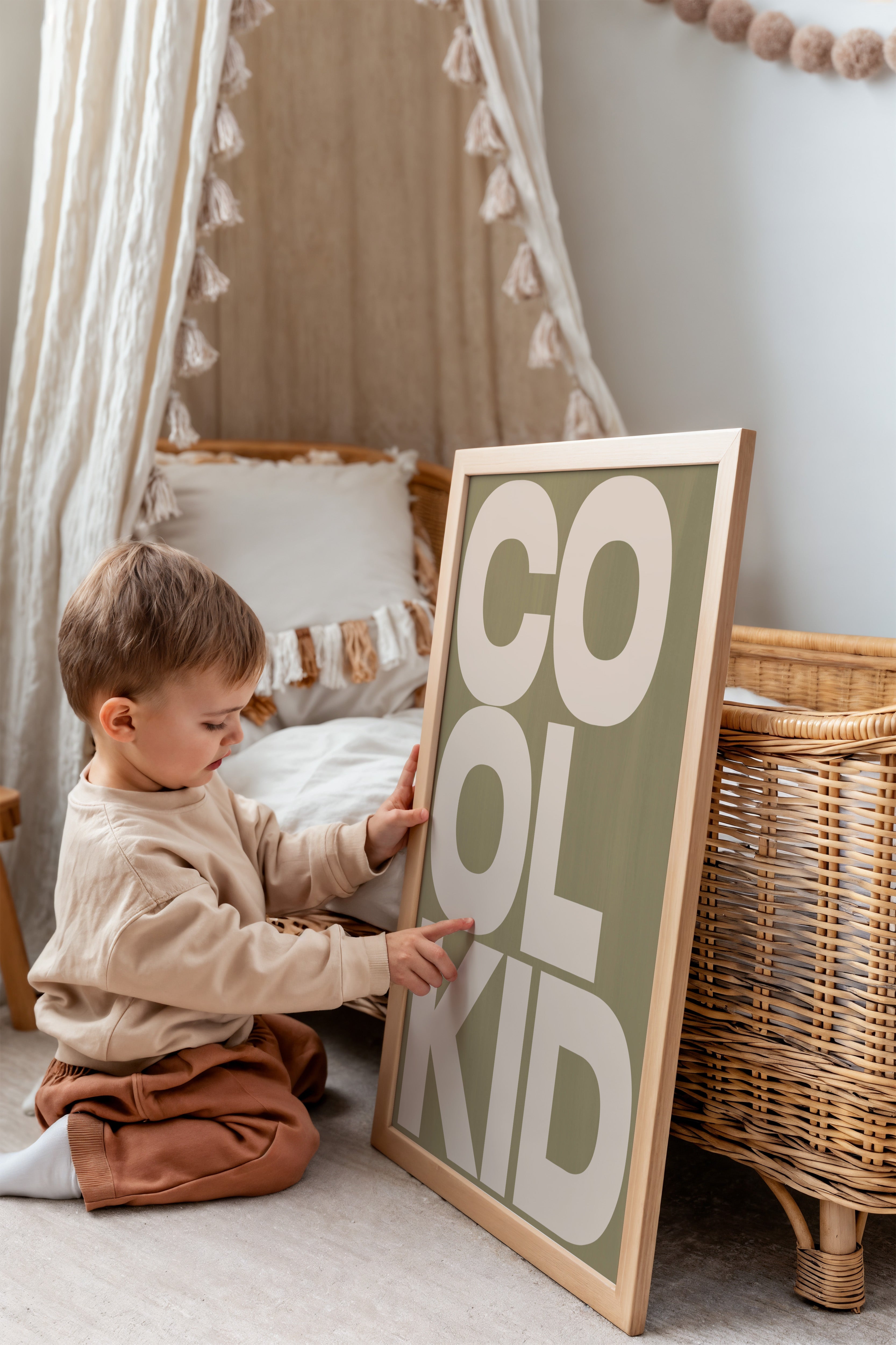 Kinderkamer print - Cool Kid