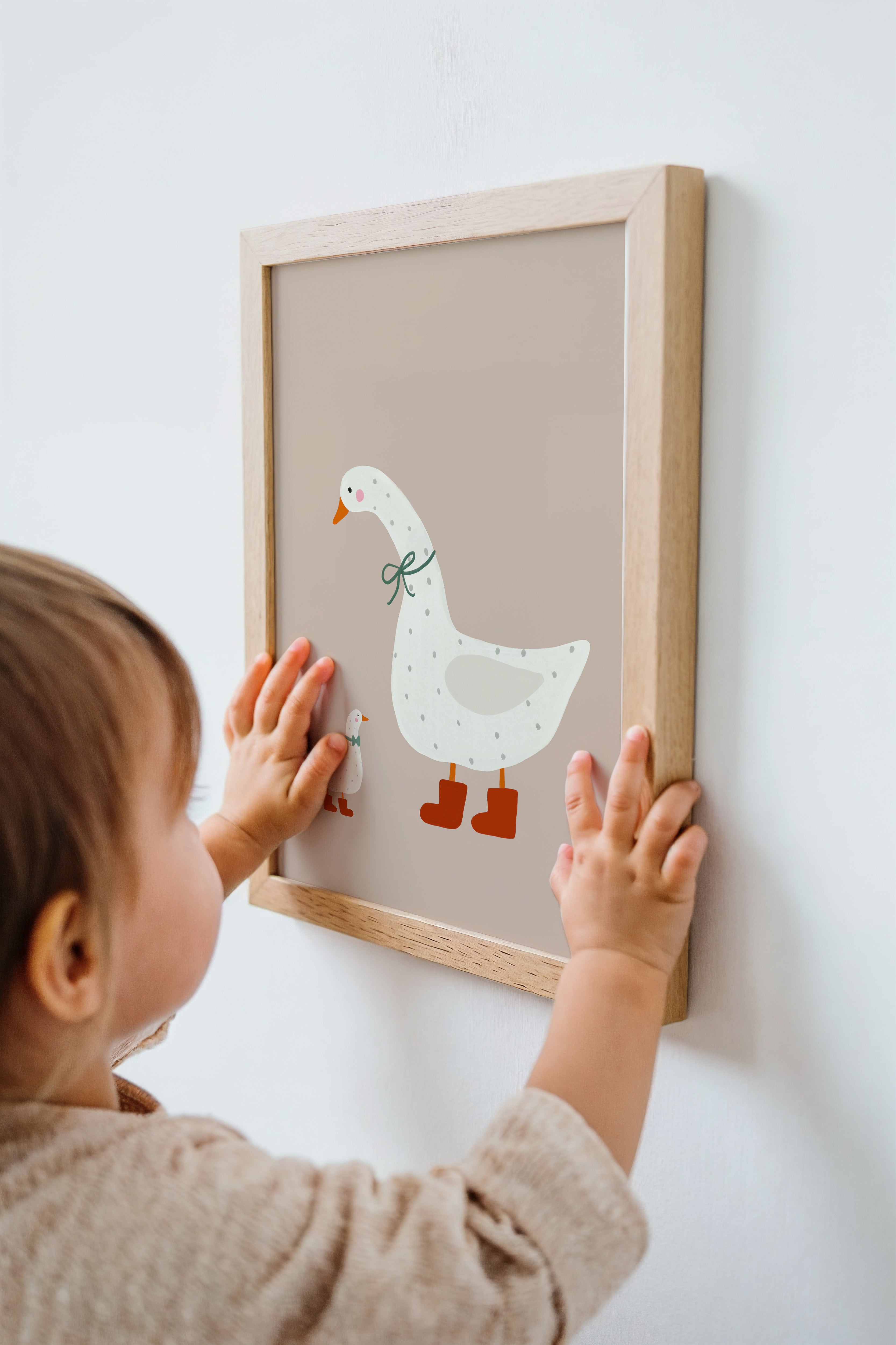 Kinderkamer print - Ganzen familie