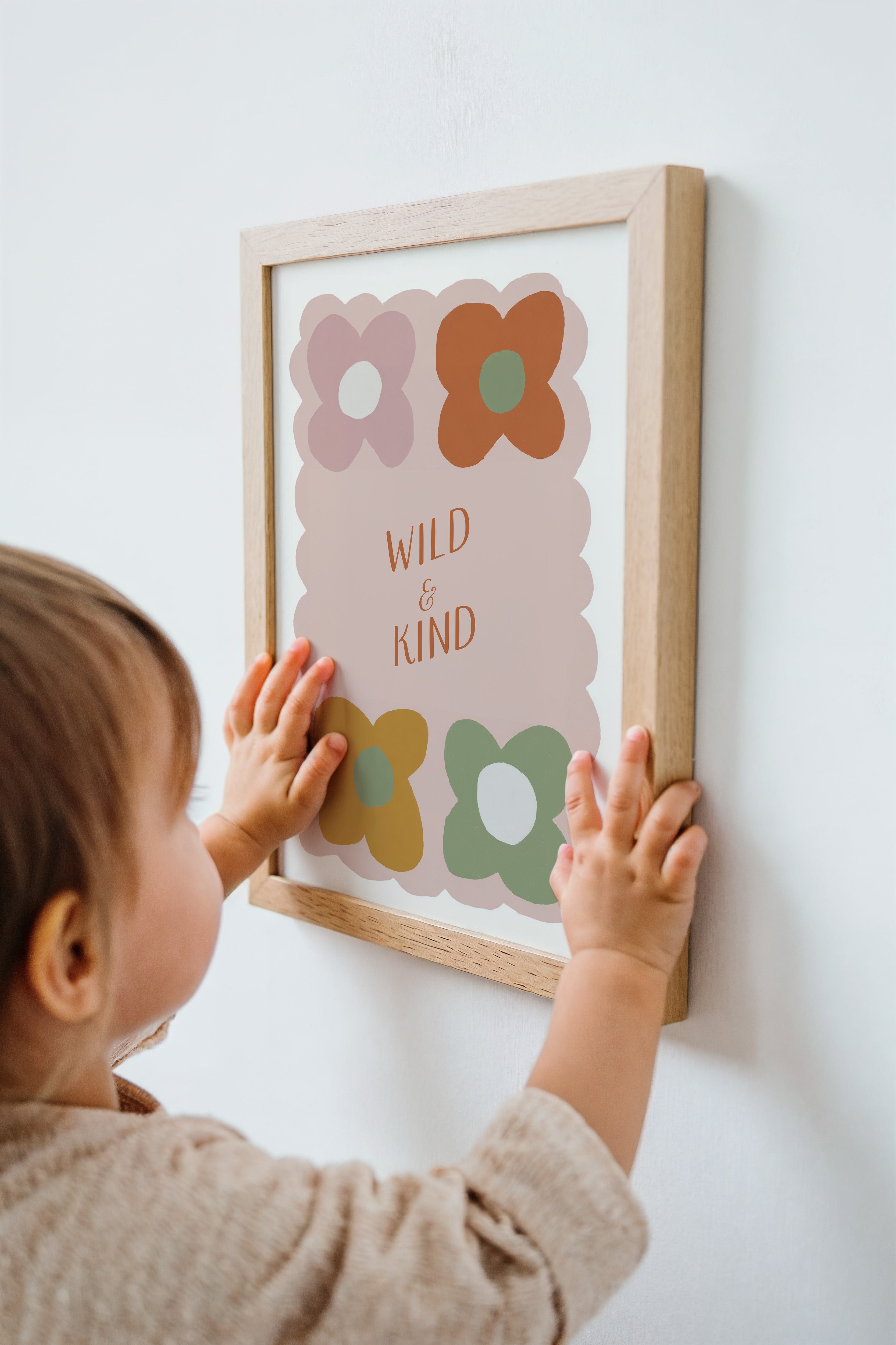 Kinderkamer print - Wild and kind