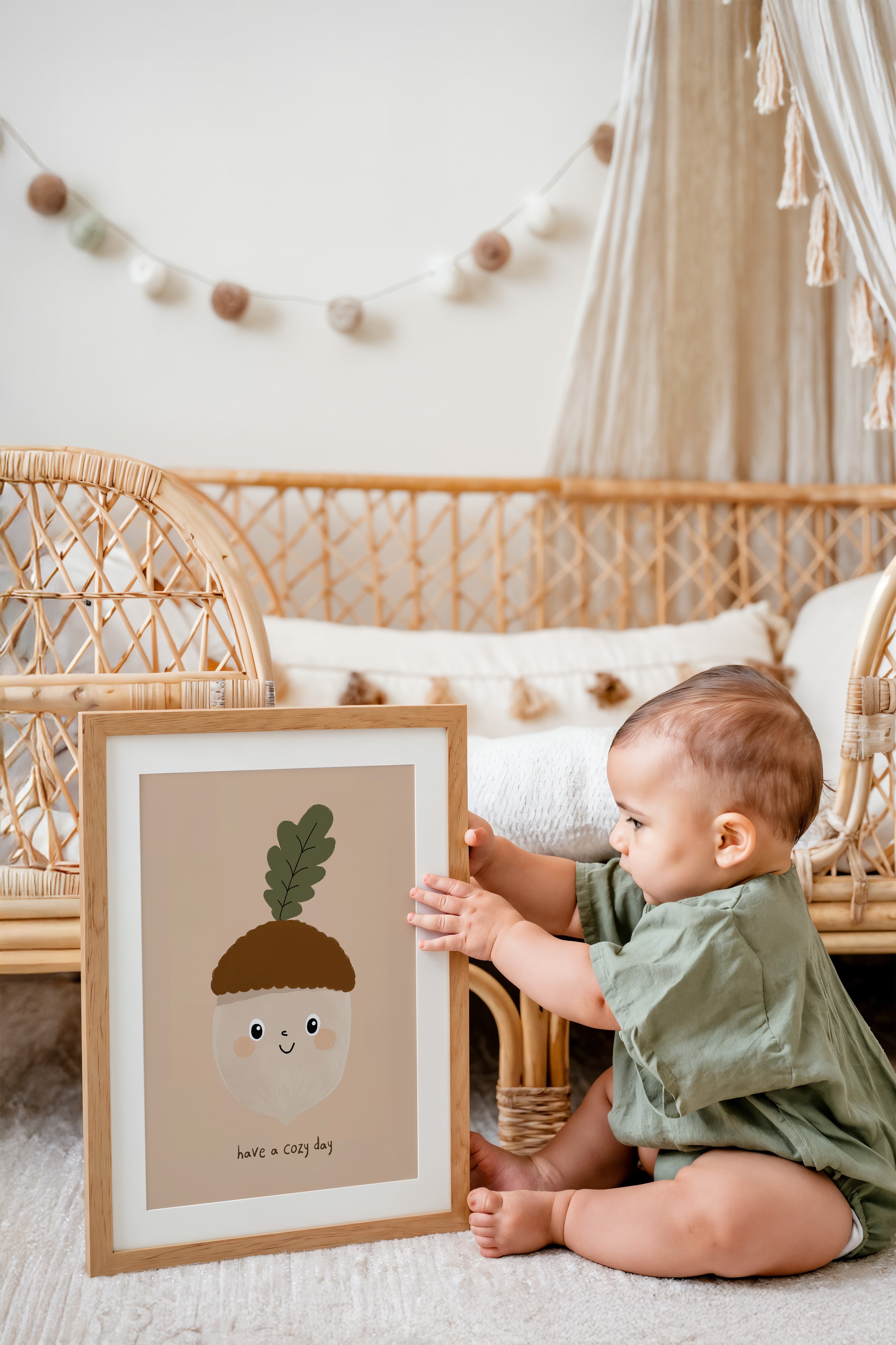 Kinderkamer print - Have a cozy day