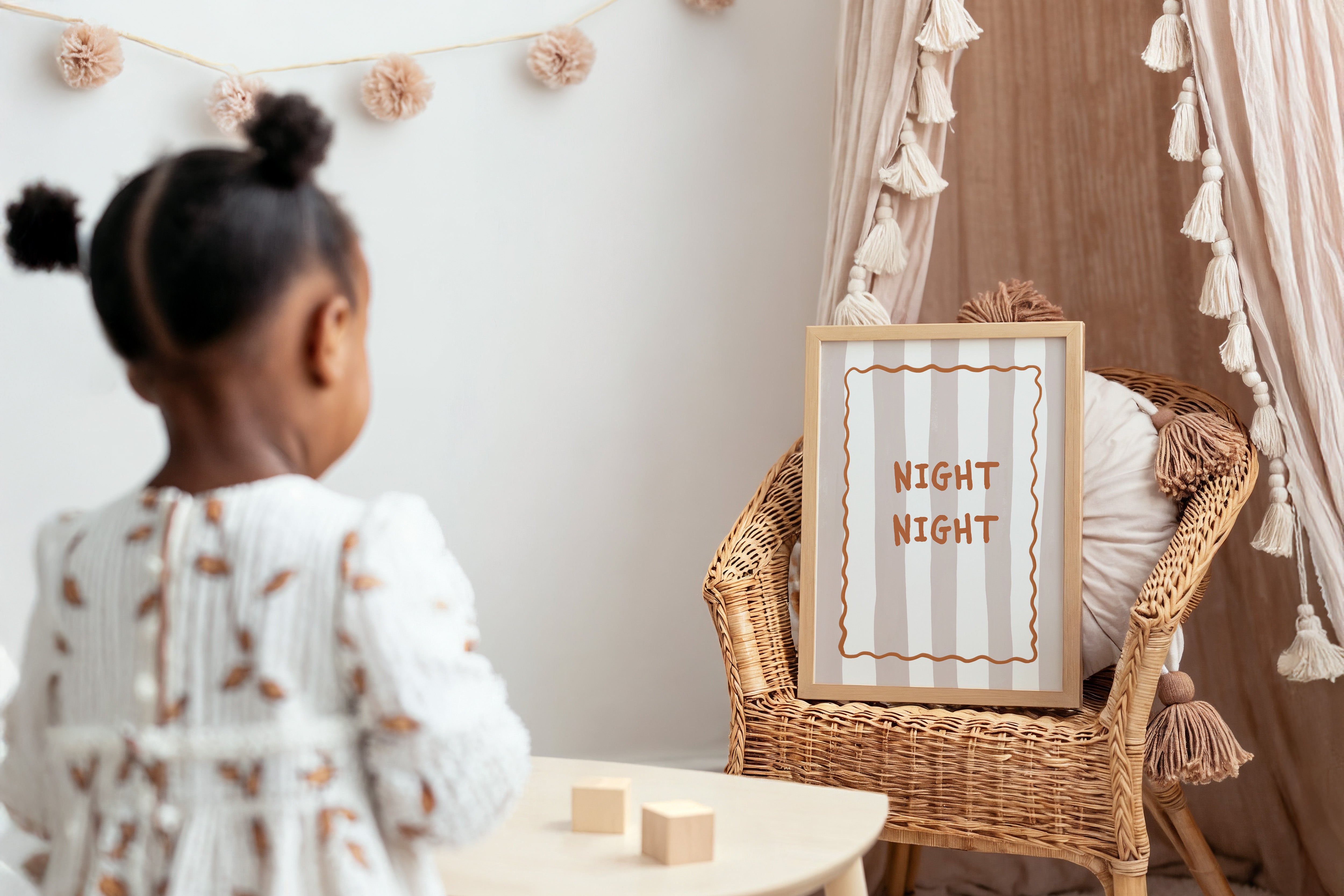 Kinderkamer print - Night Night