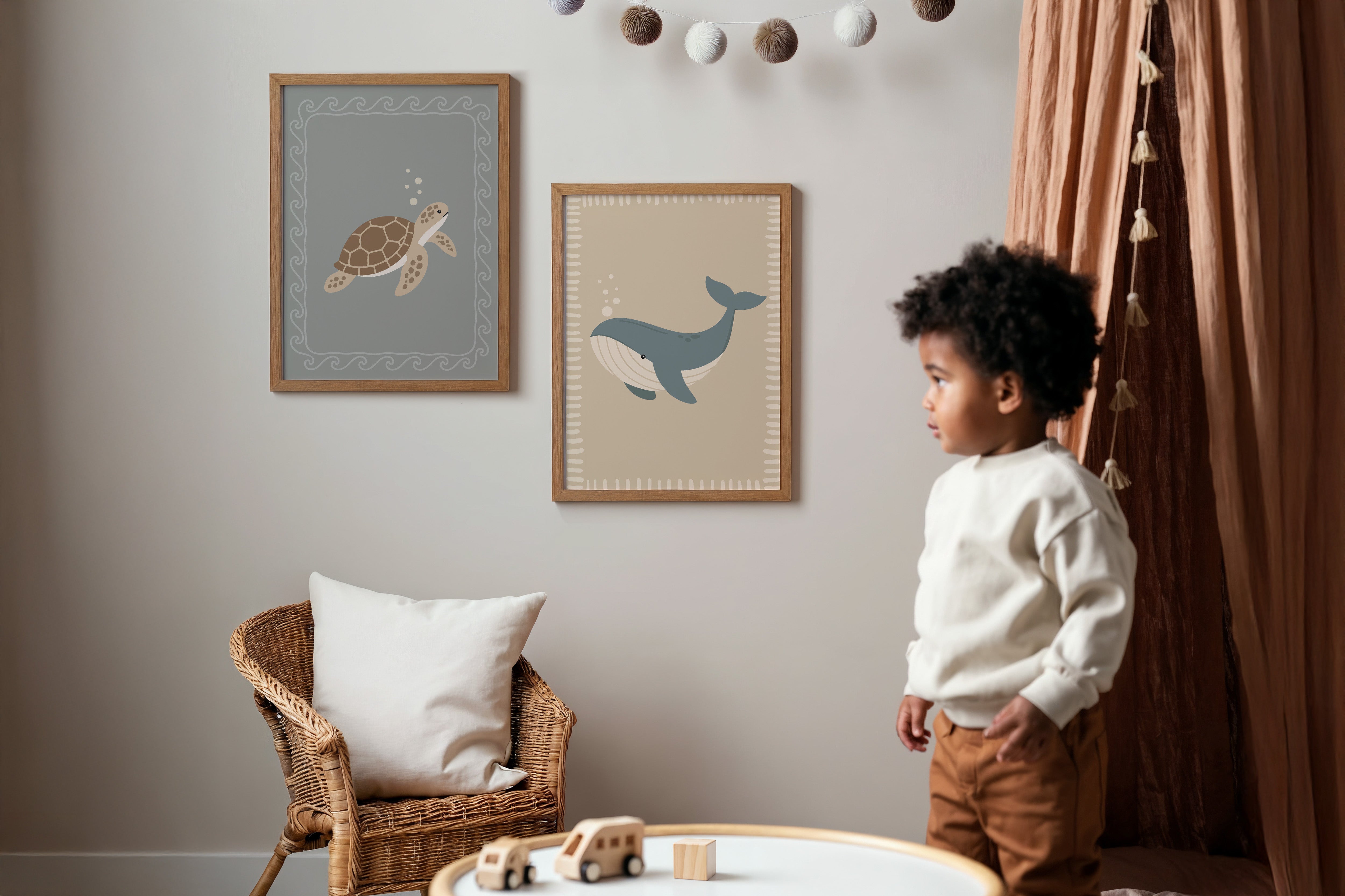 Children's room poster - Where The Wild Ones Play