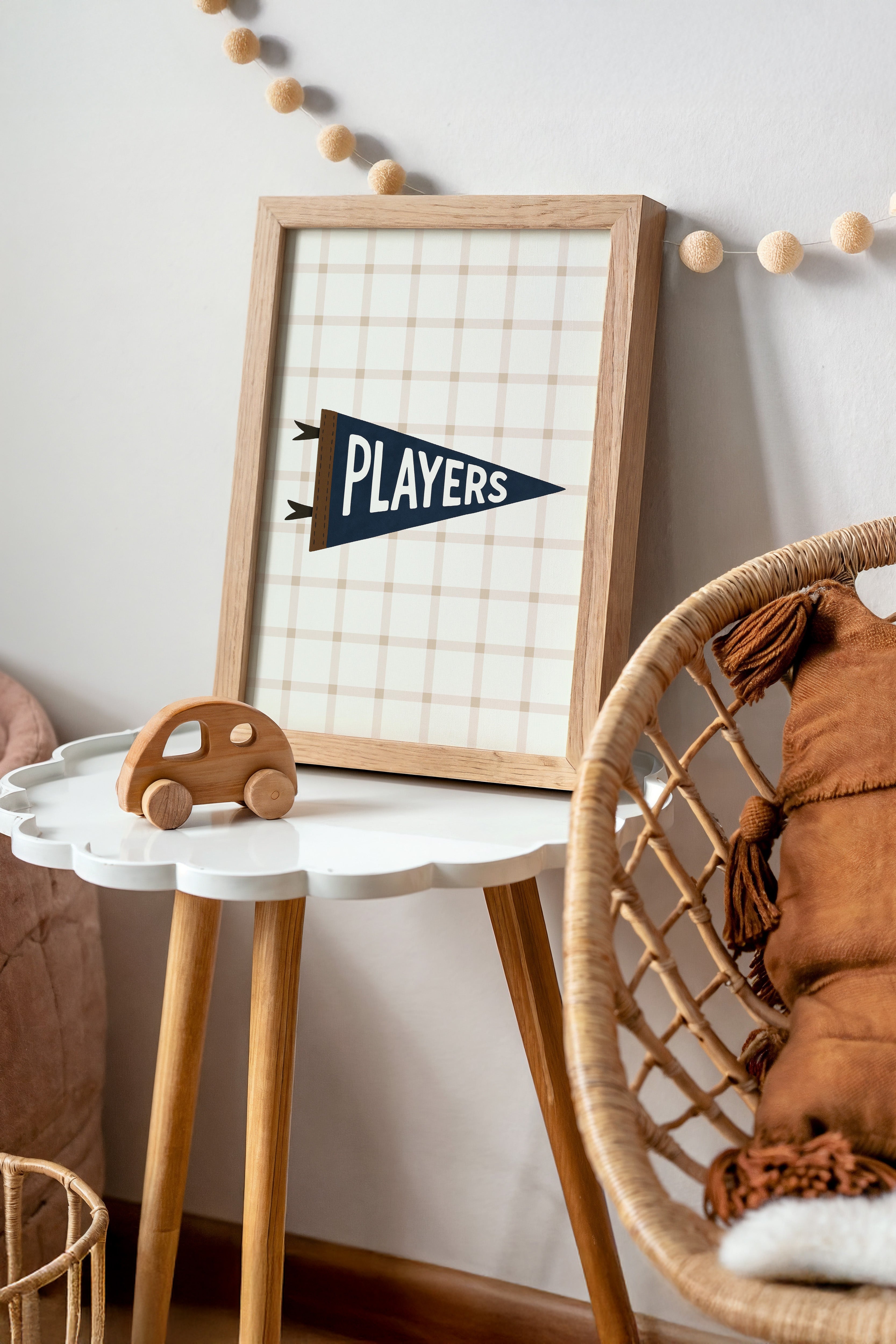 Kinderkamer poster - Players | Sport