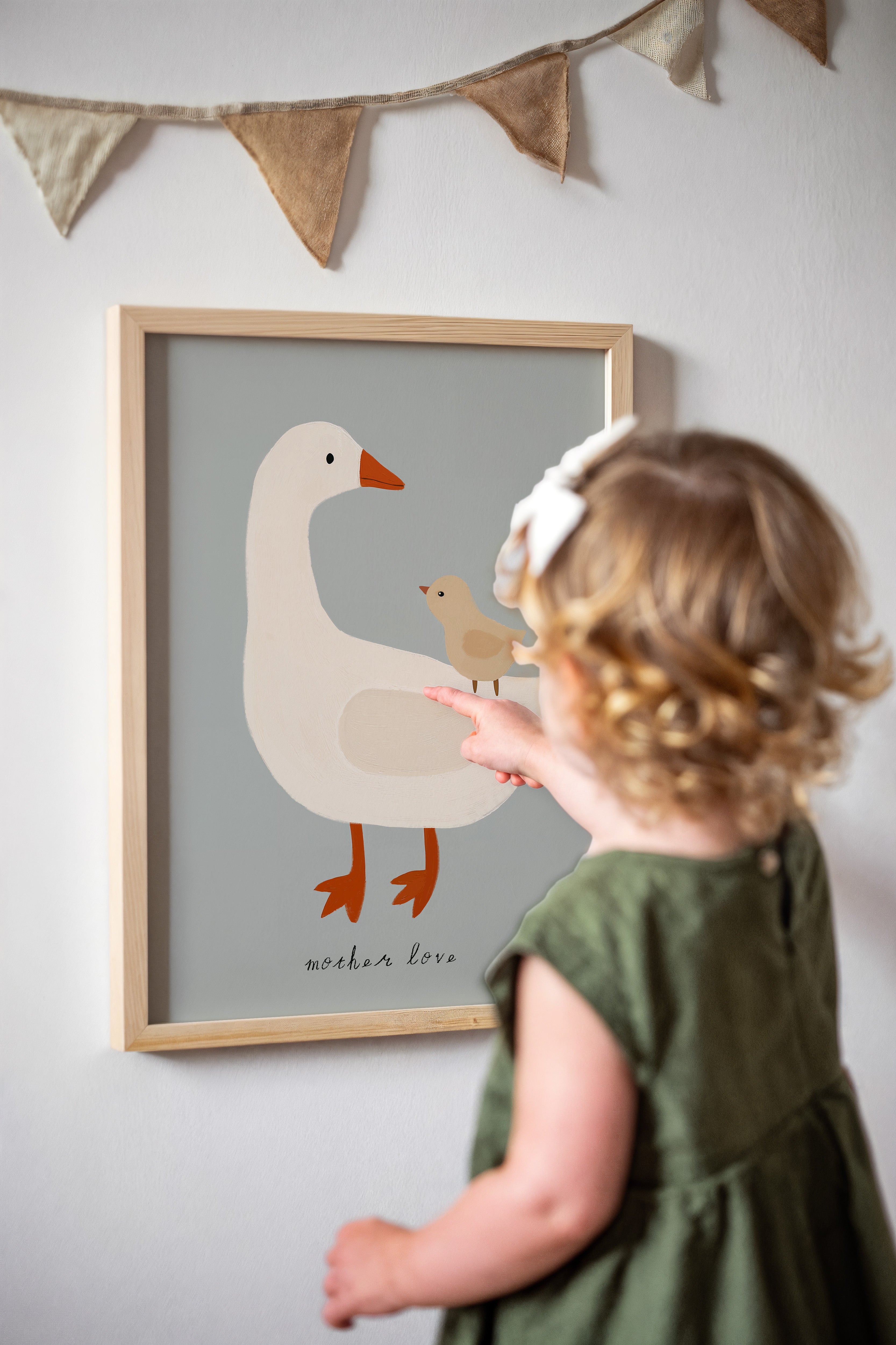Kinderkamer print - Mother love