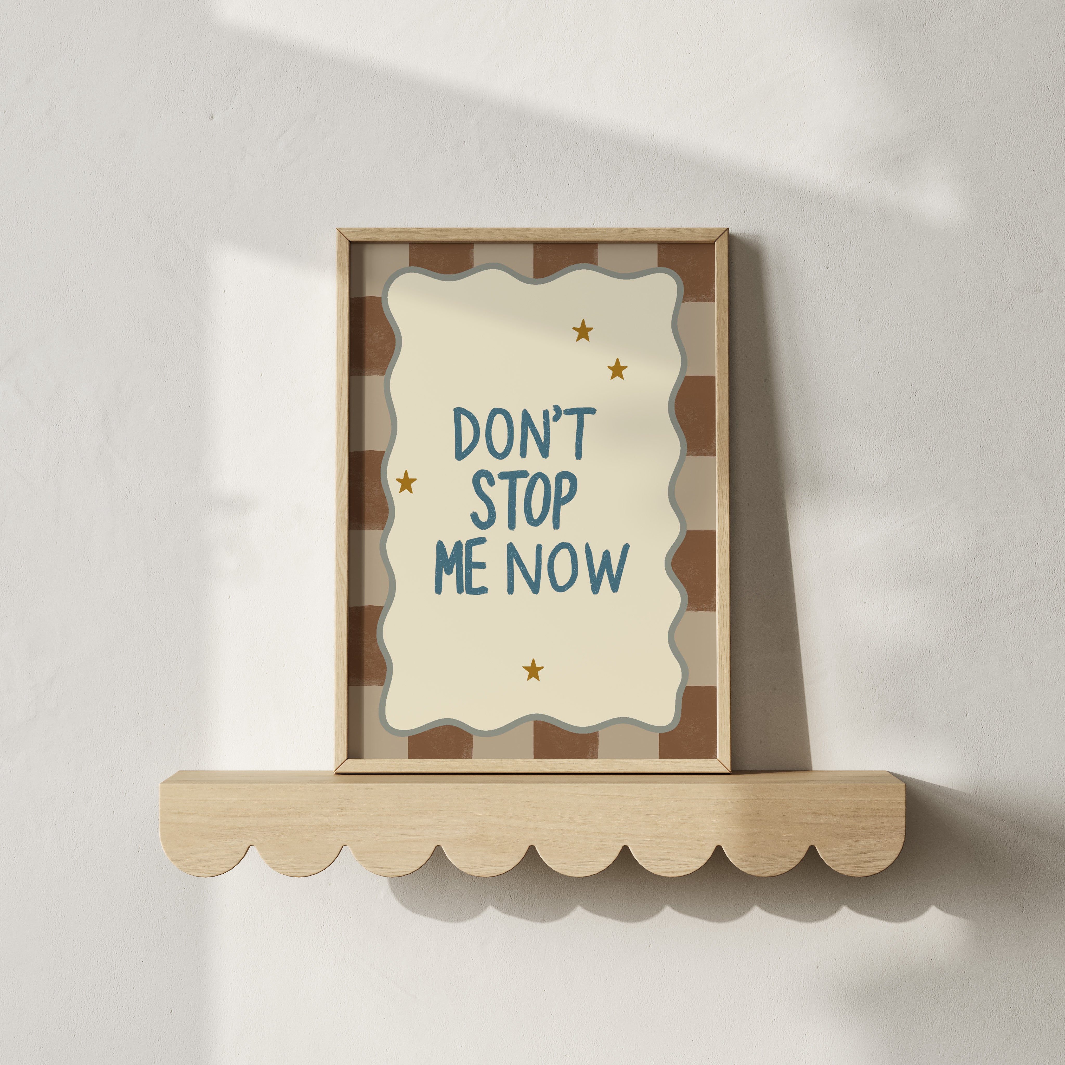 Kinderkamer print - Don't stop me now