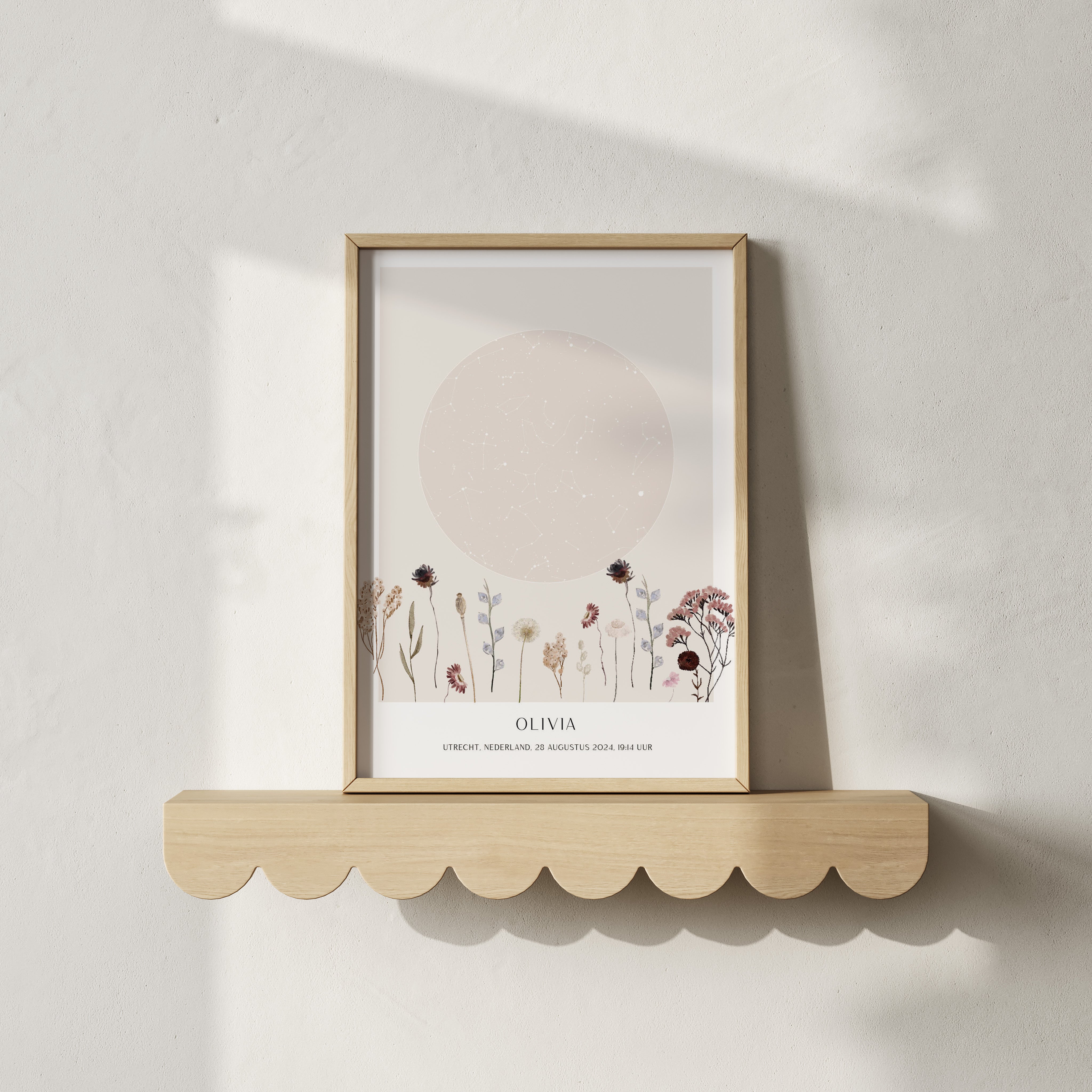 Sterrenhemel poster - Veldbloemen