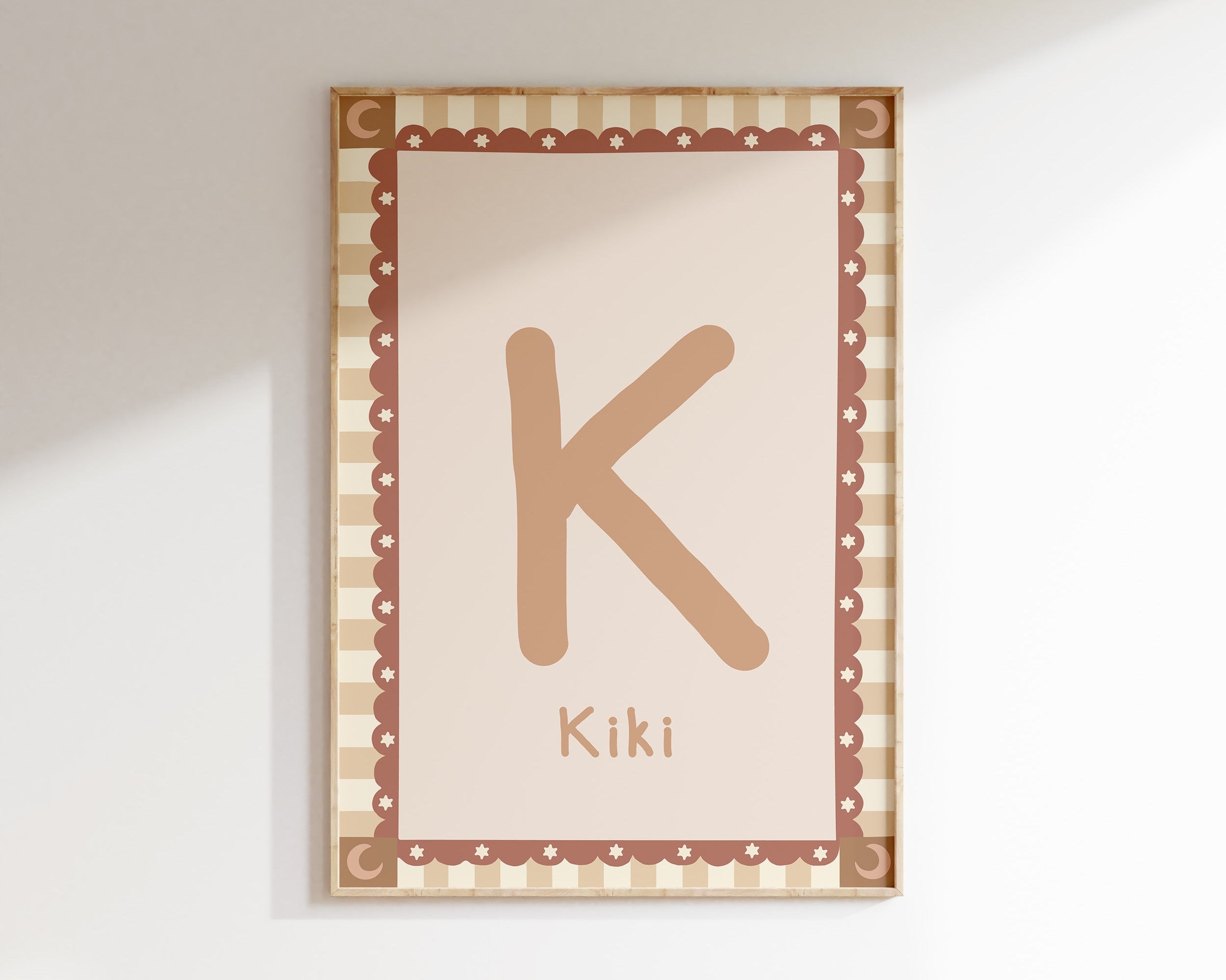 Name poster Sunny Frame