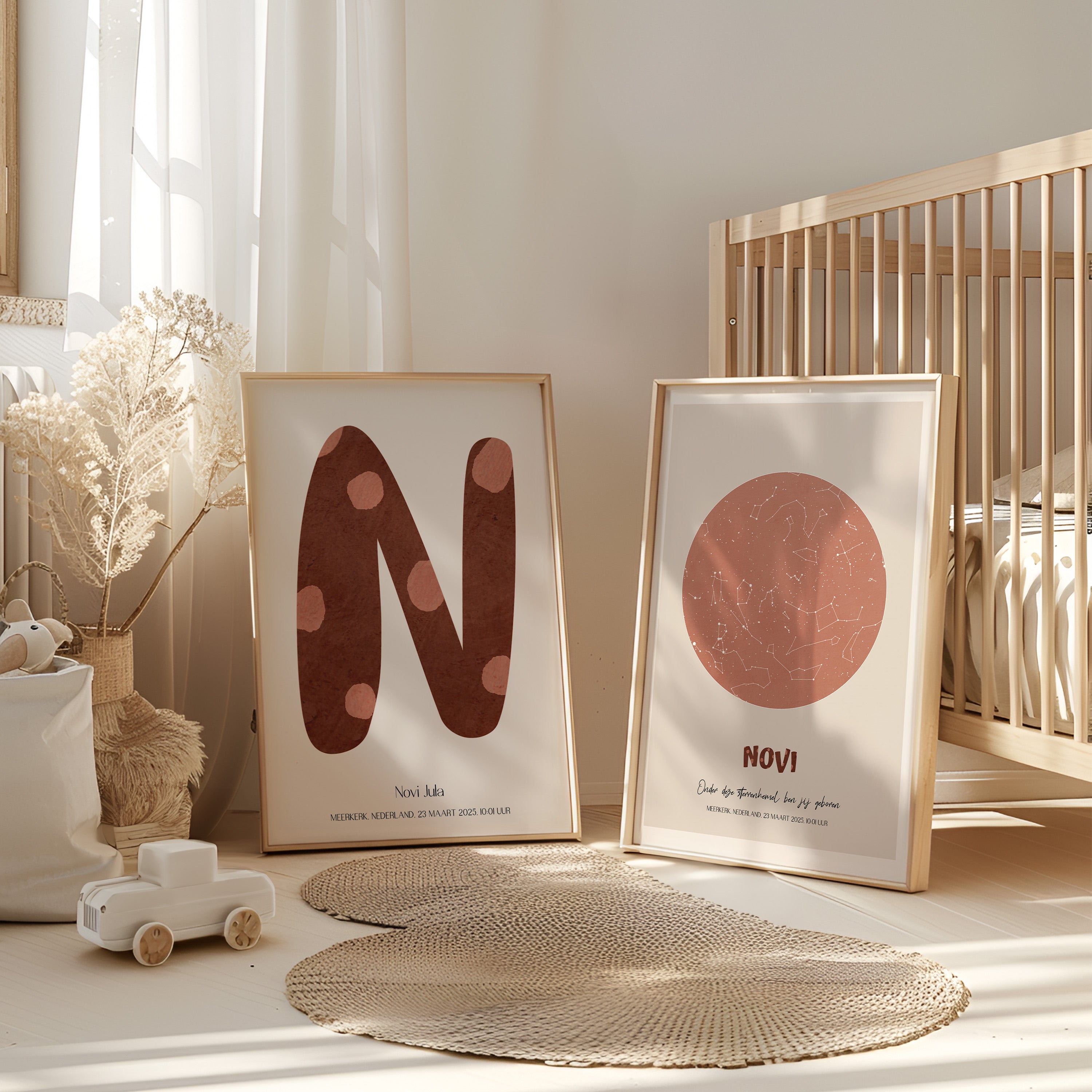 Starry sky poster | LITTLE BIG Dipper - terracotta