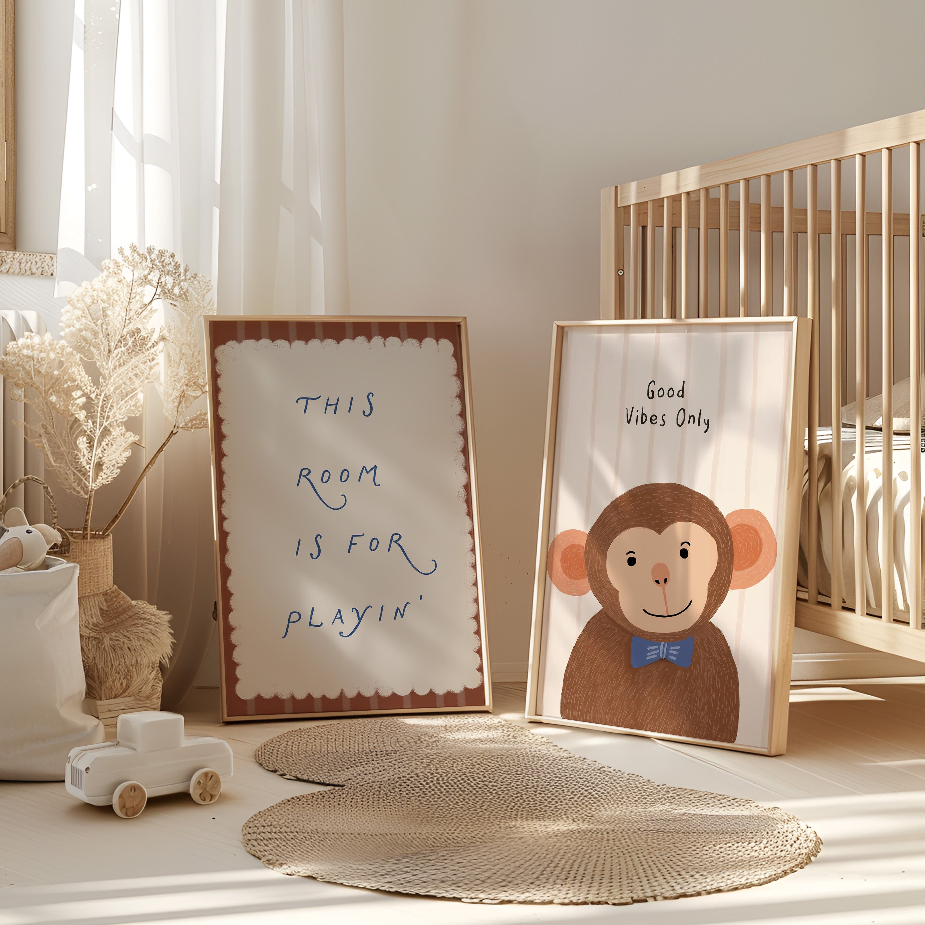 Kinderkamer print - Good vibes only